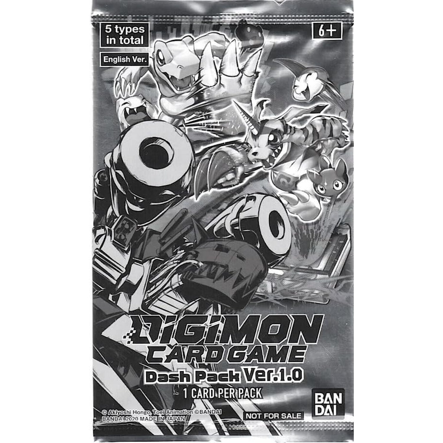 Jeu de cartes Digimon TCG: Dash Pack version 1,0 [paquet de 1]