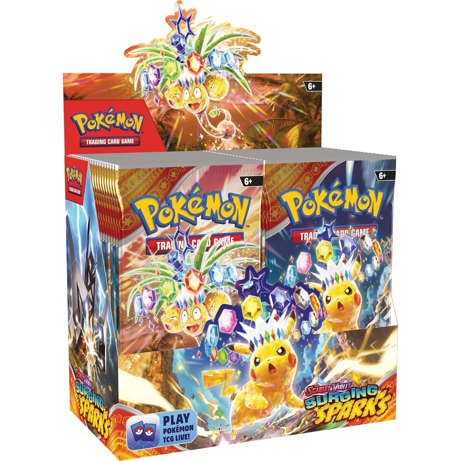 Pokemon TCG: Scarlet & Violet - Surging Sparks Booster Box - 36 Packs