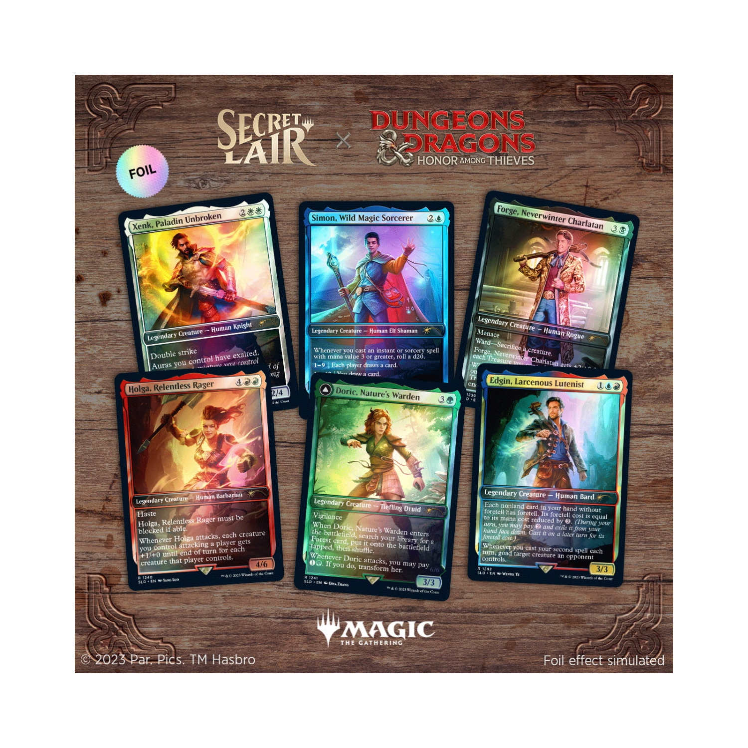 Magic: The Gathering TCG - Secret Lair x Dungeons & Dragons: Honor Among Thieves - Foil Edition