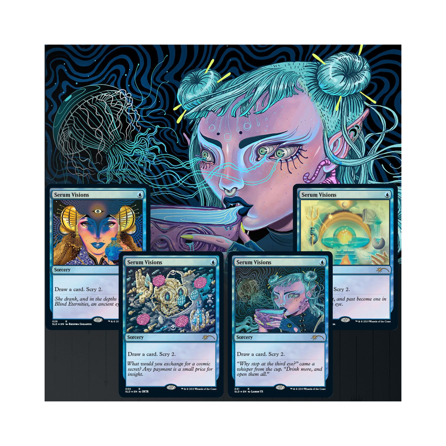 Magic the Gathering: Secret Lair Seeing Visions