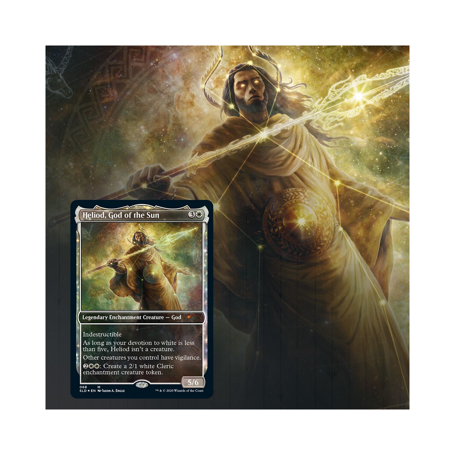 Magic: The Gathering TCG - Secret Lair Drop Series - Theros Stargazing: Volume I - Heliod