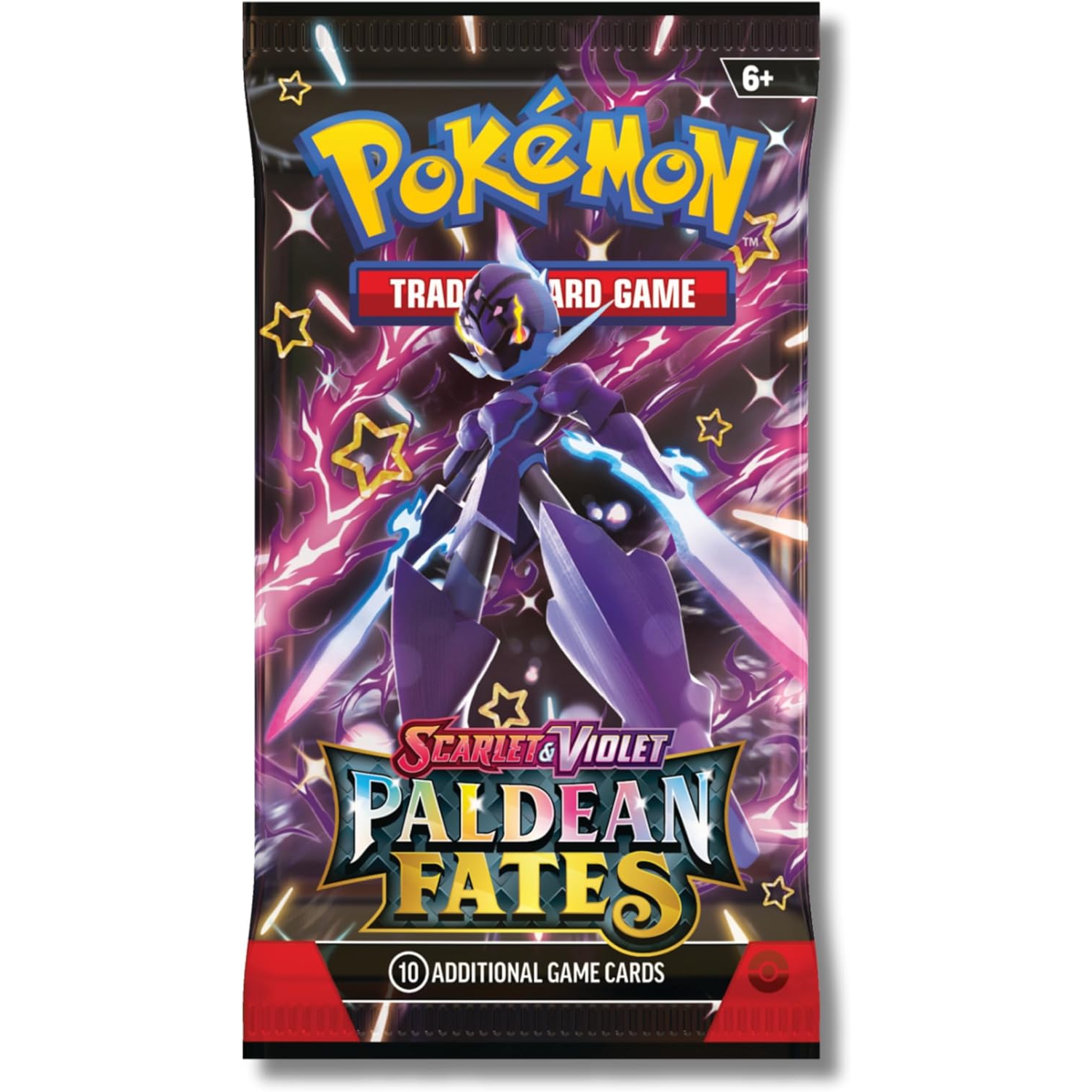 Pokemon TCG: Scarlet & Violet Paldean Fates Mini Tin Full Display Box - 10 Tins