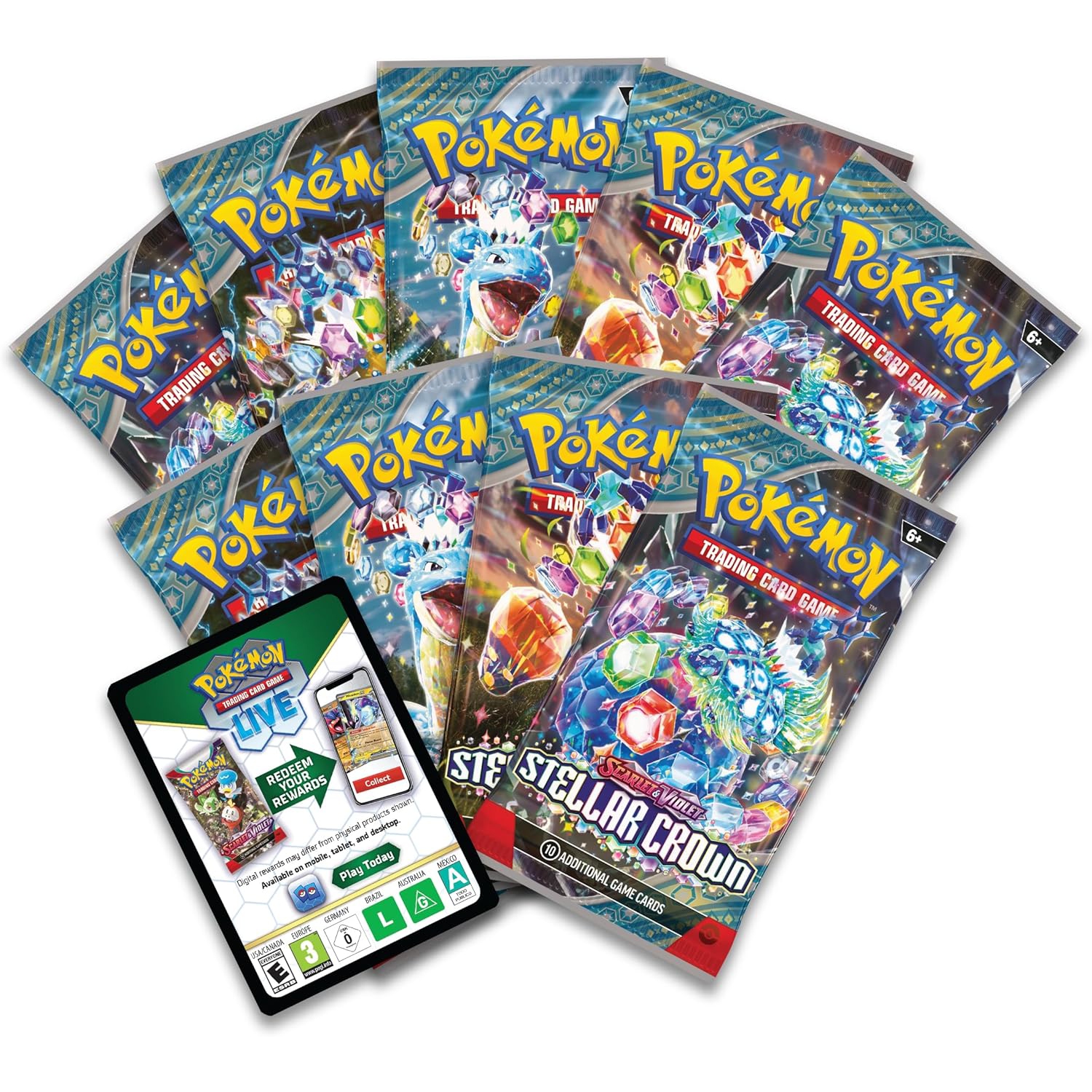 Pokemon TCG: Scarlet & Violet - Stellar Crown Elite Trainer Box