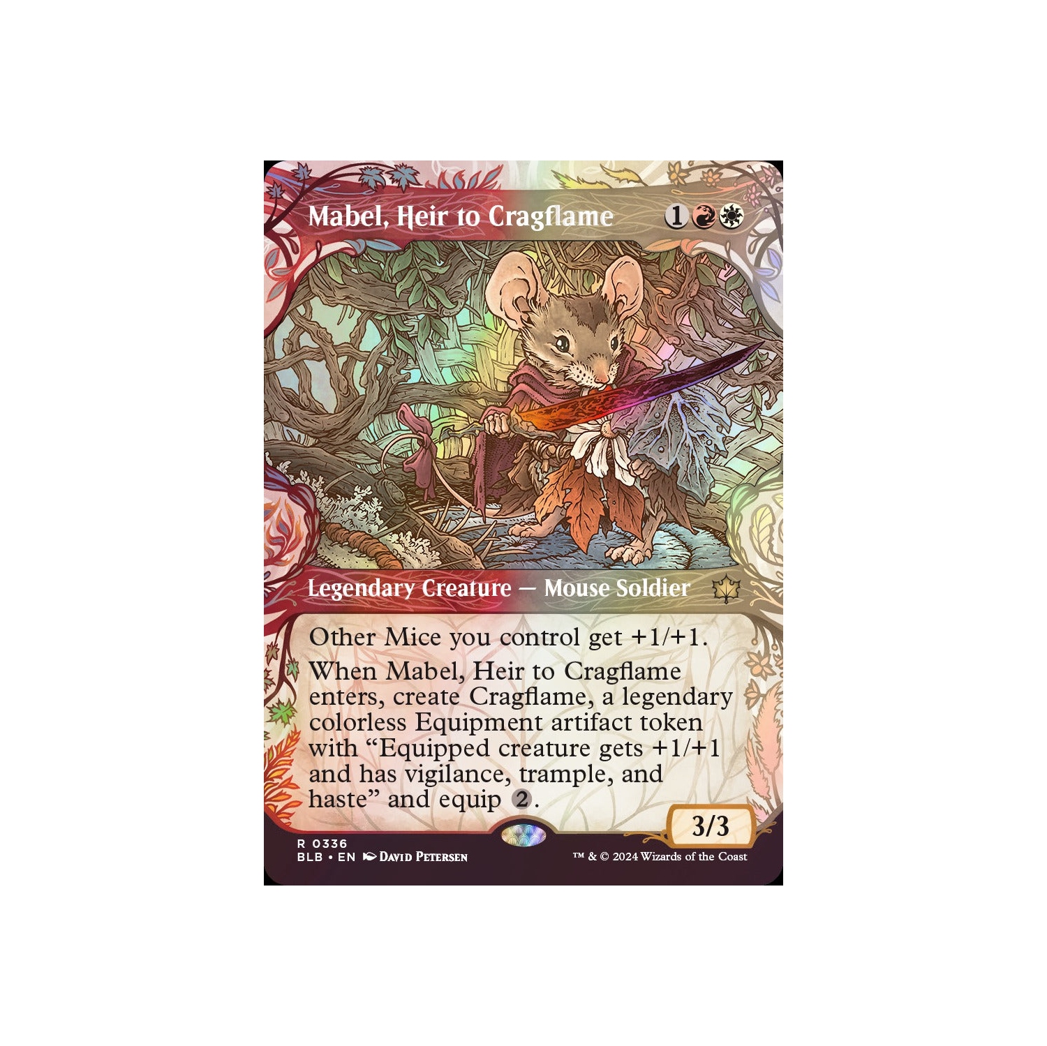 Magic: The Gathering TCG: Bloomburrow - Play Booster Pack
