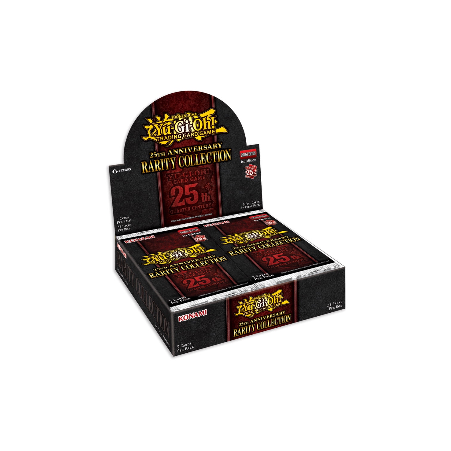 Yu-Gi-Oh! TCG: 25th Anniversary Rarity Collection 1 - 1st Edition Booster Box - 24 Packs [RA01]