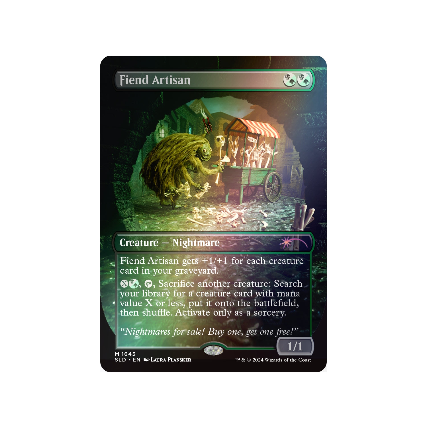 Magic the Gathering: Secret Lair Diabolical Dioramas - Rainbow Foil