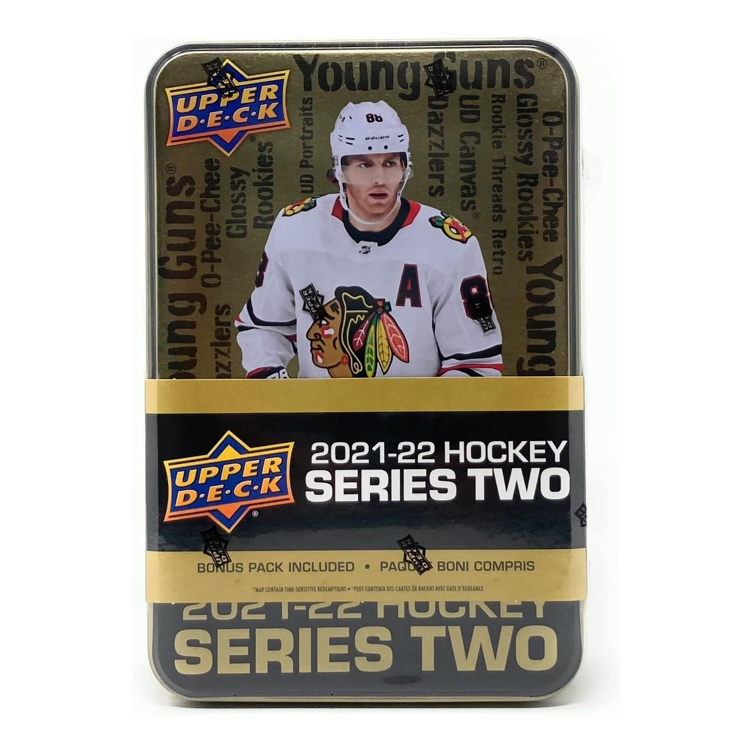 2021-22 Upper Deck Series 2 Hockey Cards Tin