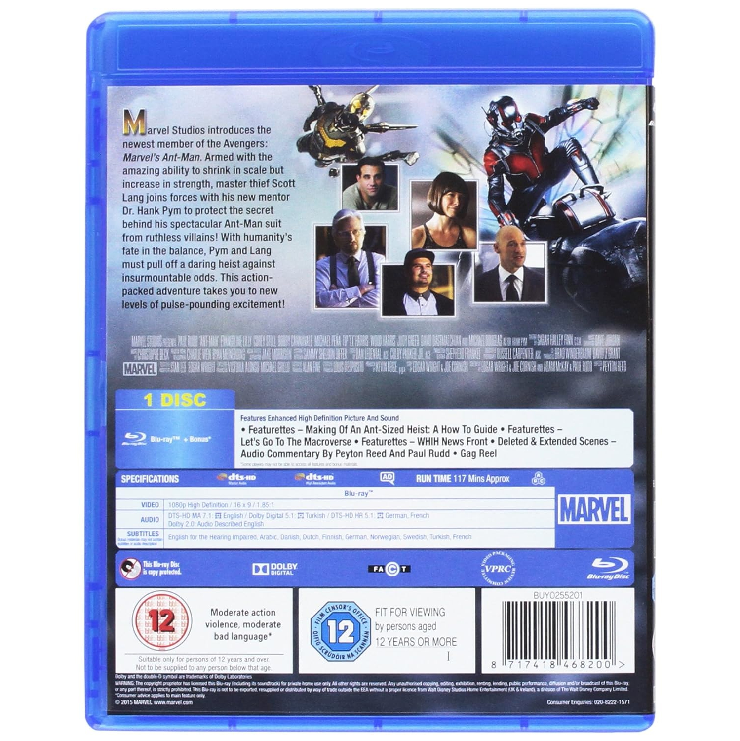 Ant-Man [Blu-Ray]