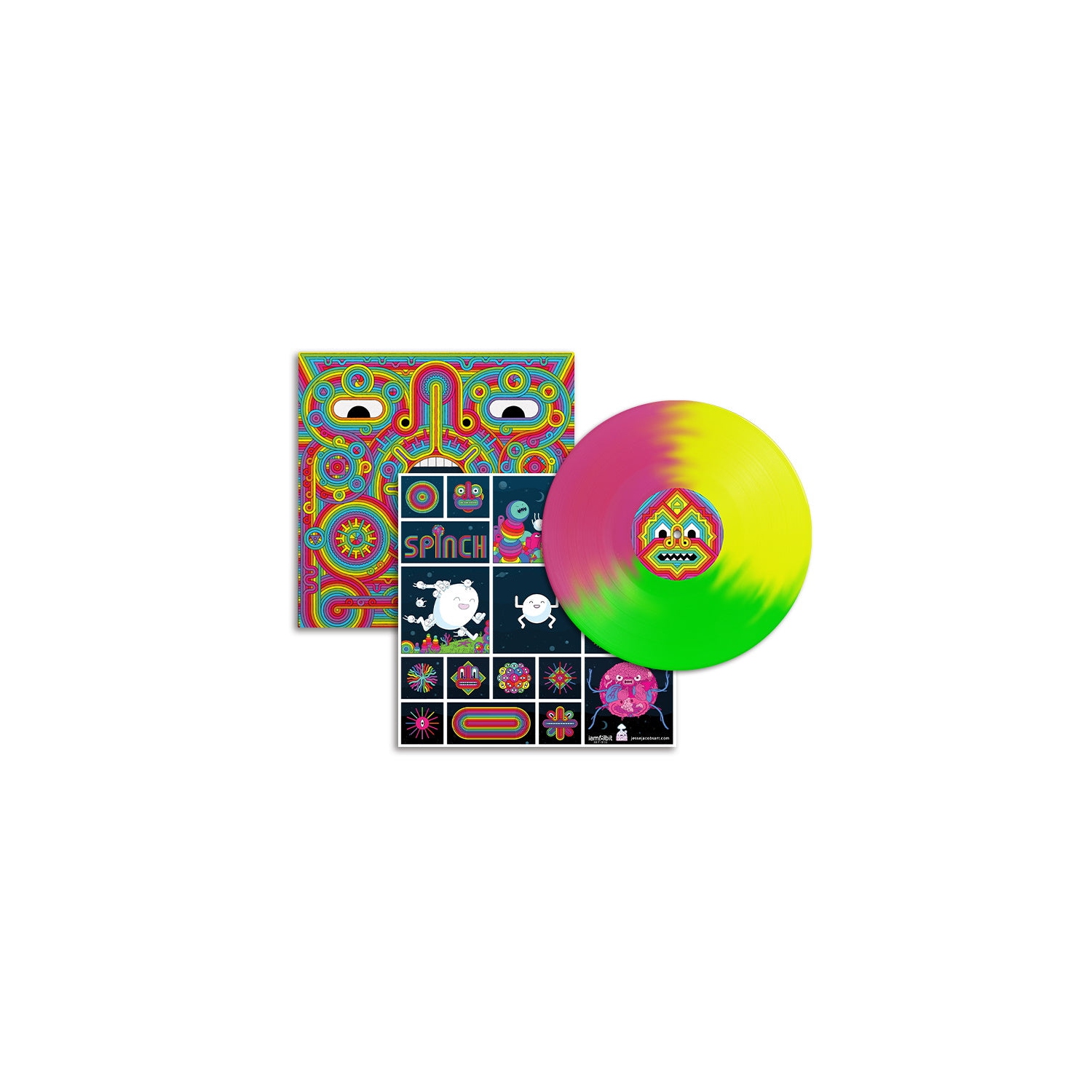 Spinch: Original Game Soundtrack - Psychedelic Tricolor Vinyl [Audio Vinyl]
