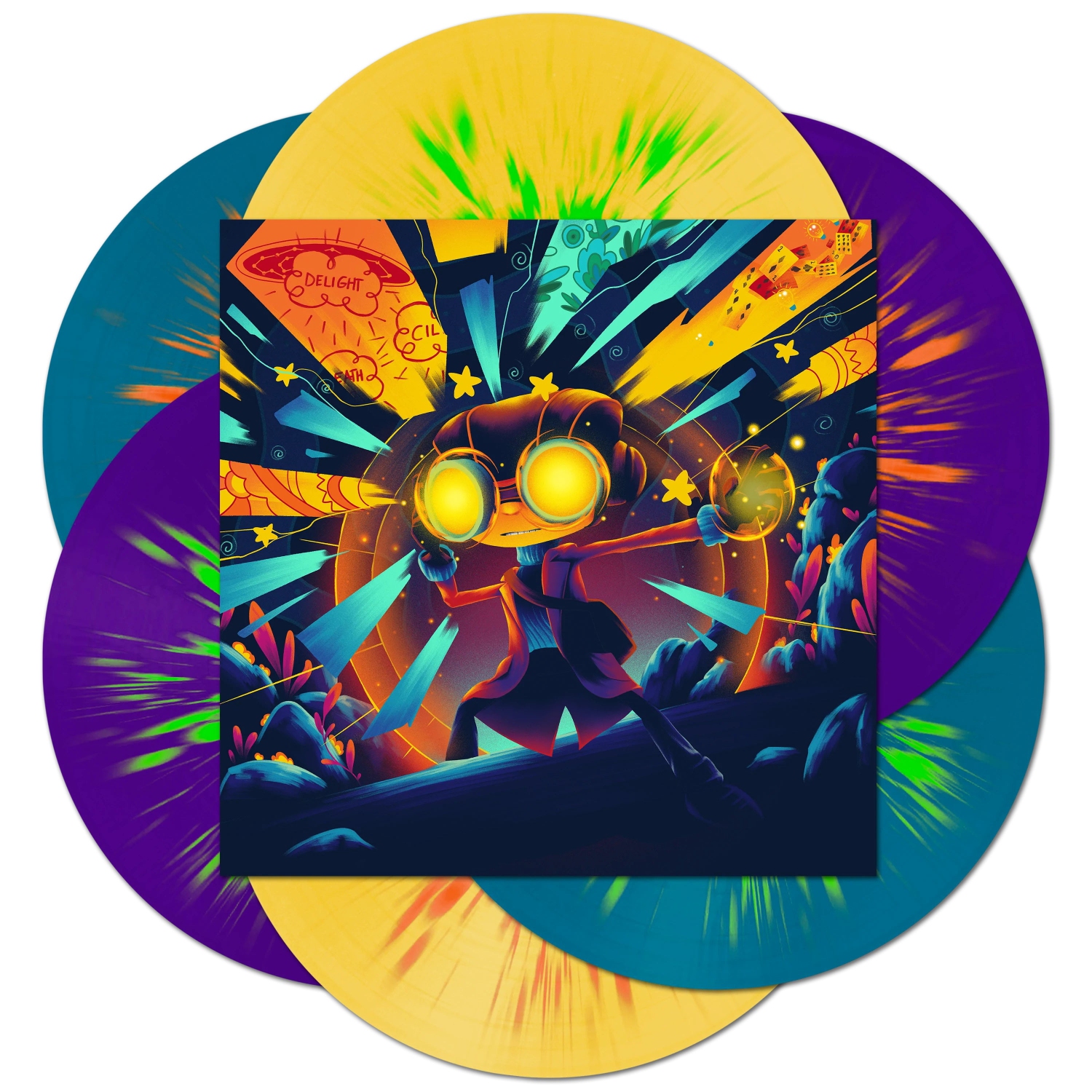 Psychonauts 2 Vinyl Soundtrack - 6xLP Complete Edition Box Set [Audio Vinyl]