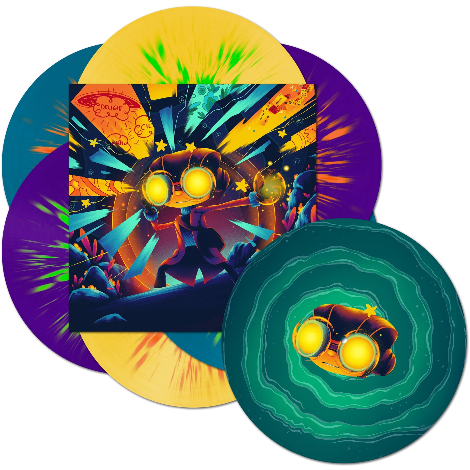 Psychonauts 2 Vinyl Soundtrack - 6xLP Complete Edition Box Set [Audio Vinyl]