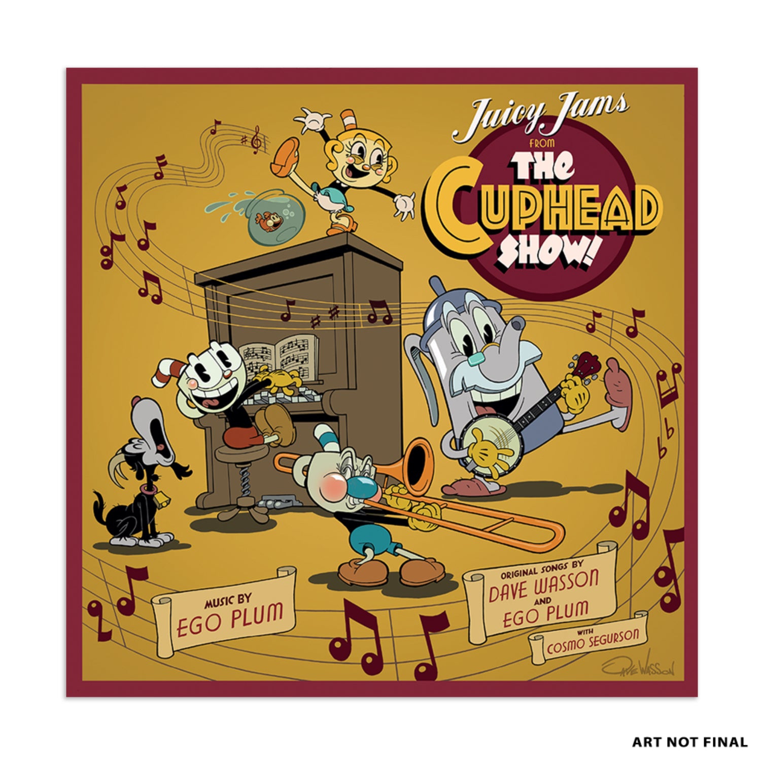 The Cuphead Show! Soundtrack 2xLP [Audio Vinyl]