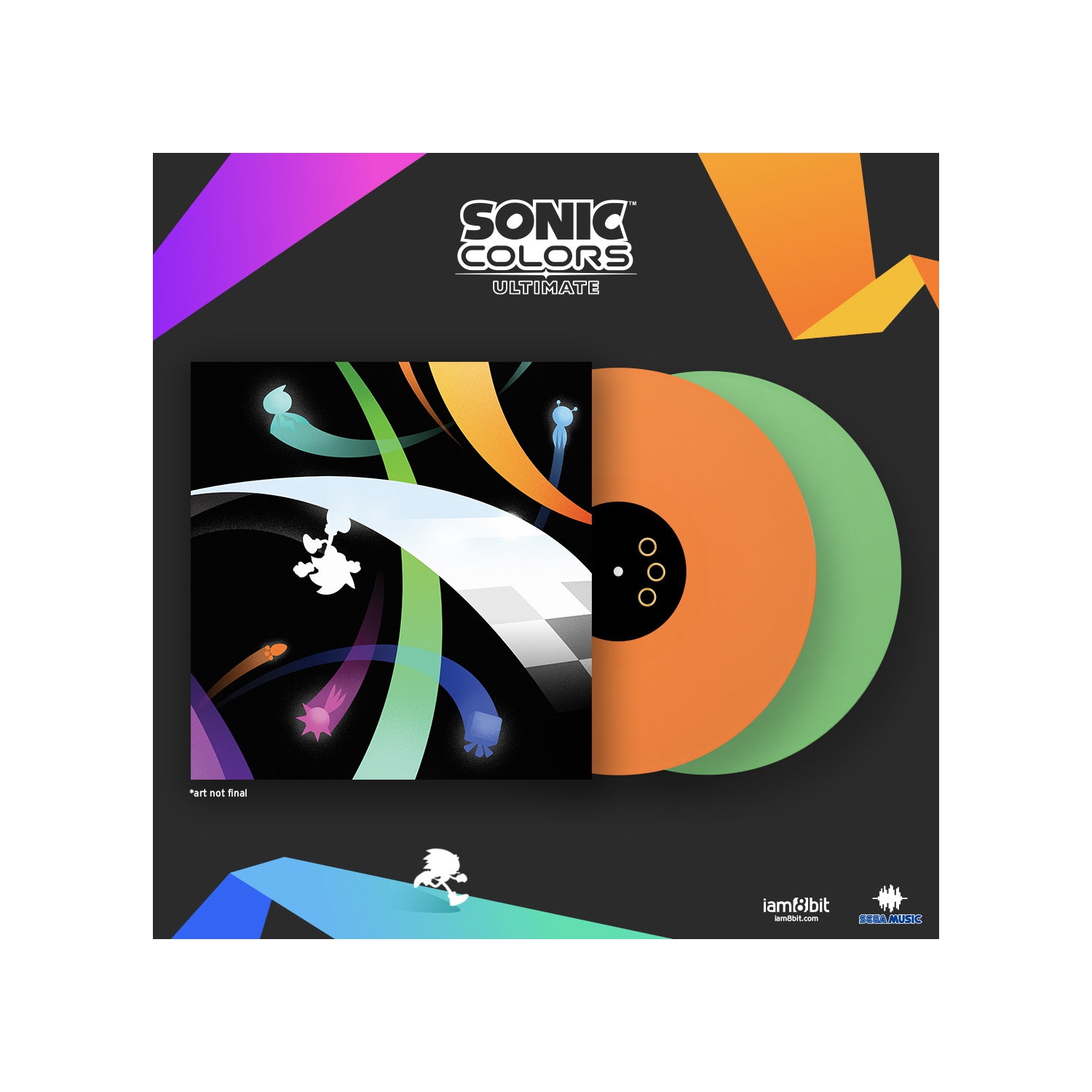 Sonic Colors: Ultimate 2xLP Random Sprite-Colored Vinyl Soundtrack [Audio Vinyl]