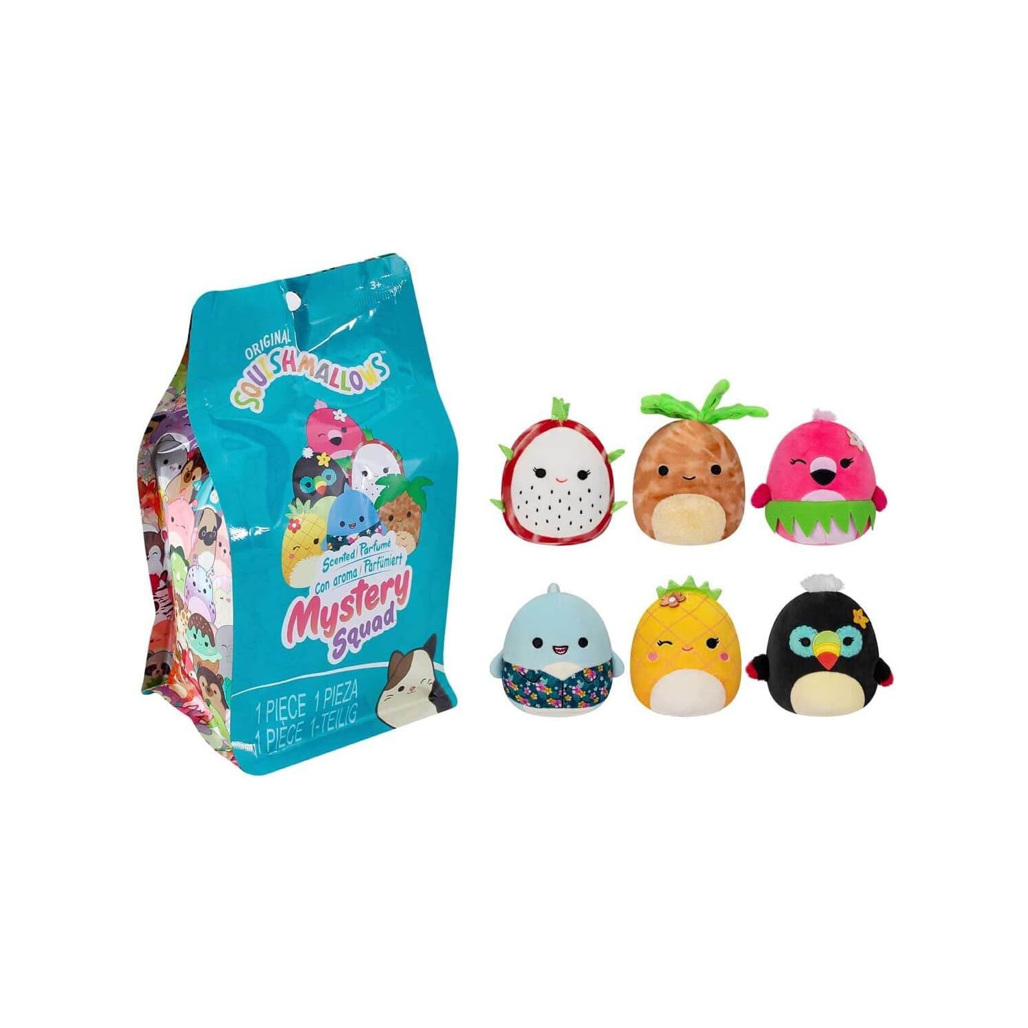 Squishmallows: Tropical Scented Mystery Squad - One 5" Mystery Pack