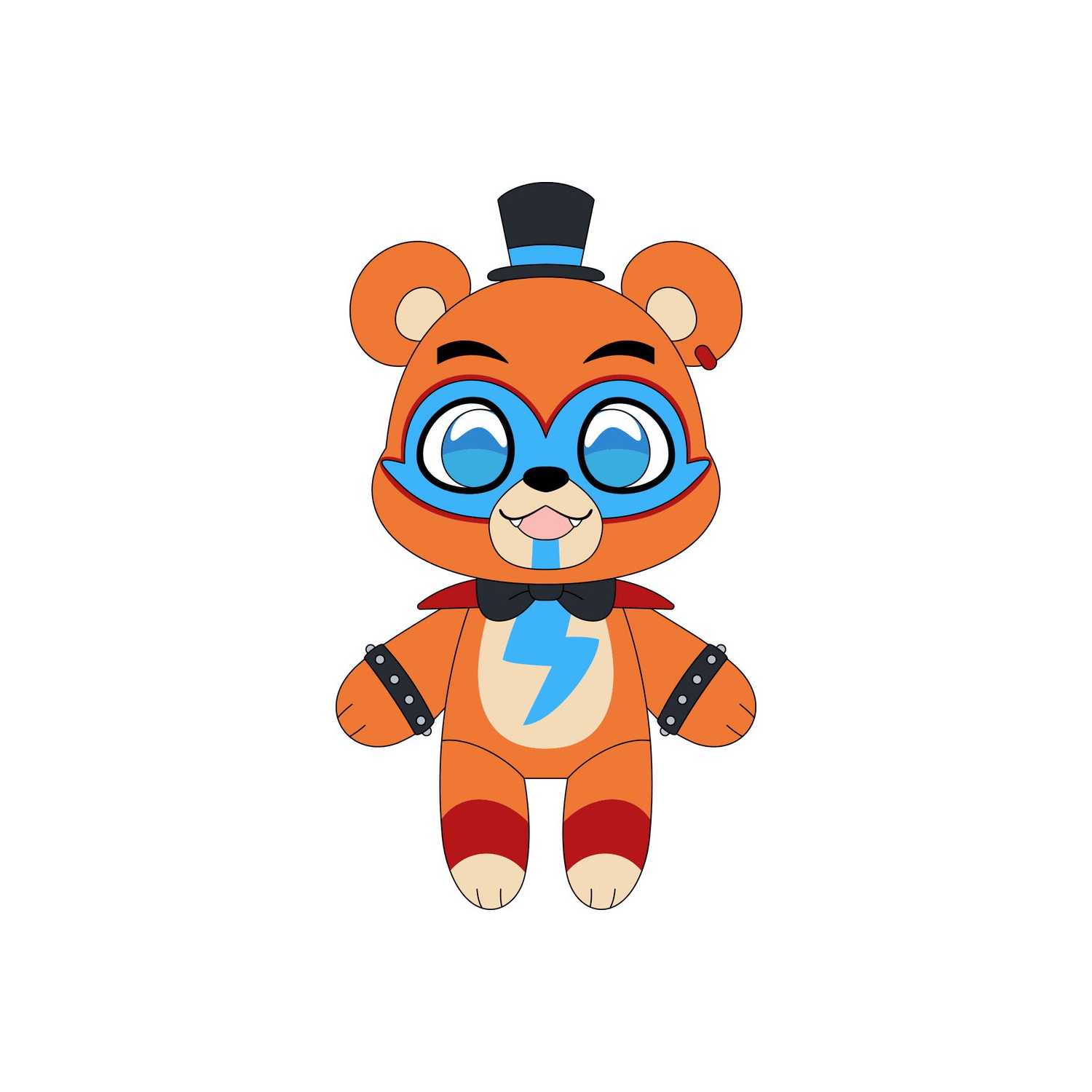 Youtooz: FNAF Plush Collection [Chibi Glamrock Freddy 9-Inch Plush]