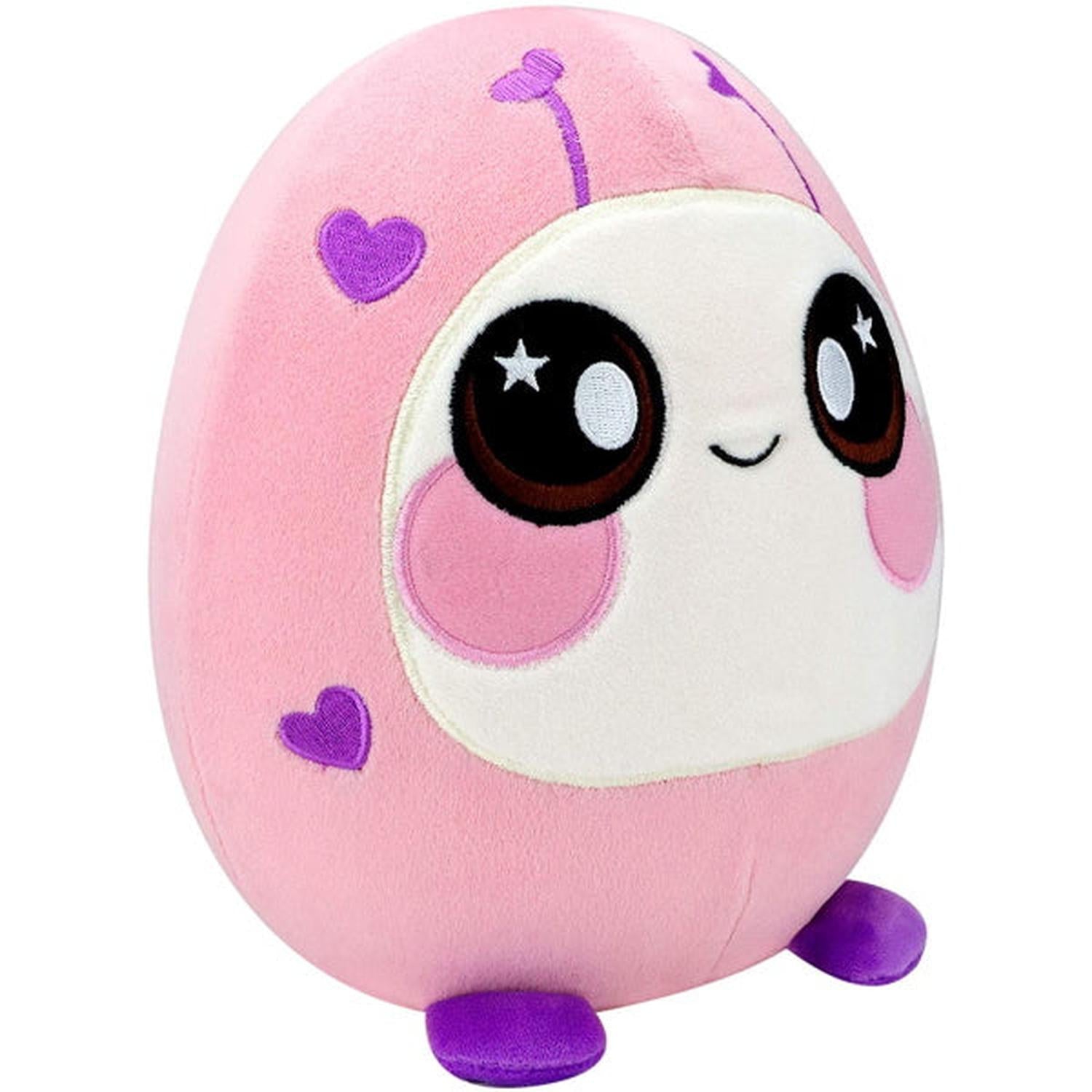 Squeezamals Scented Deluxe Plush - Pink Lady Bug