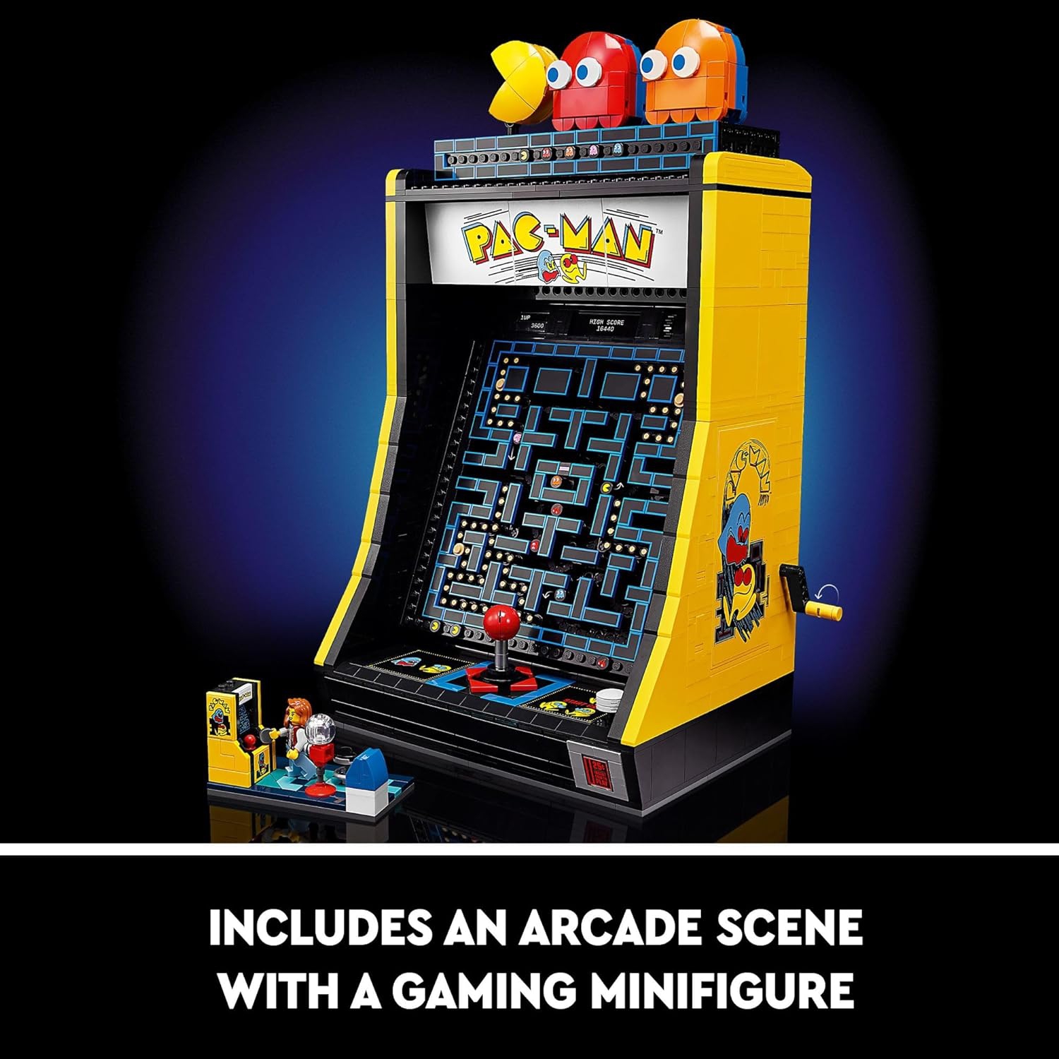 LEGO Icons&nbsp;: Pac-Man Arcade - Ensemble de construction de 2651 pièces [LEGO, #10323]