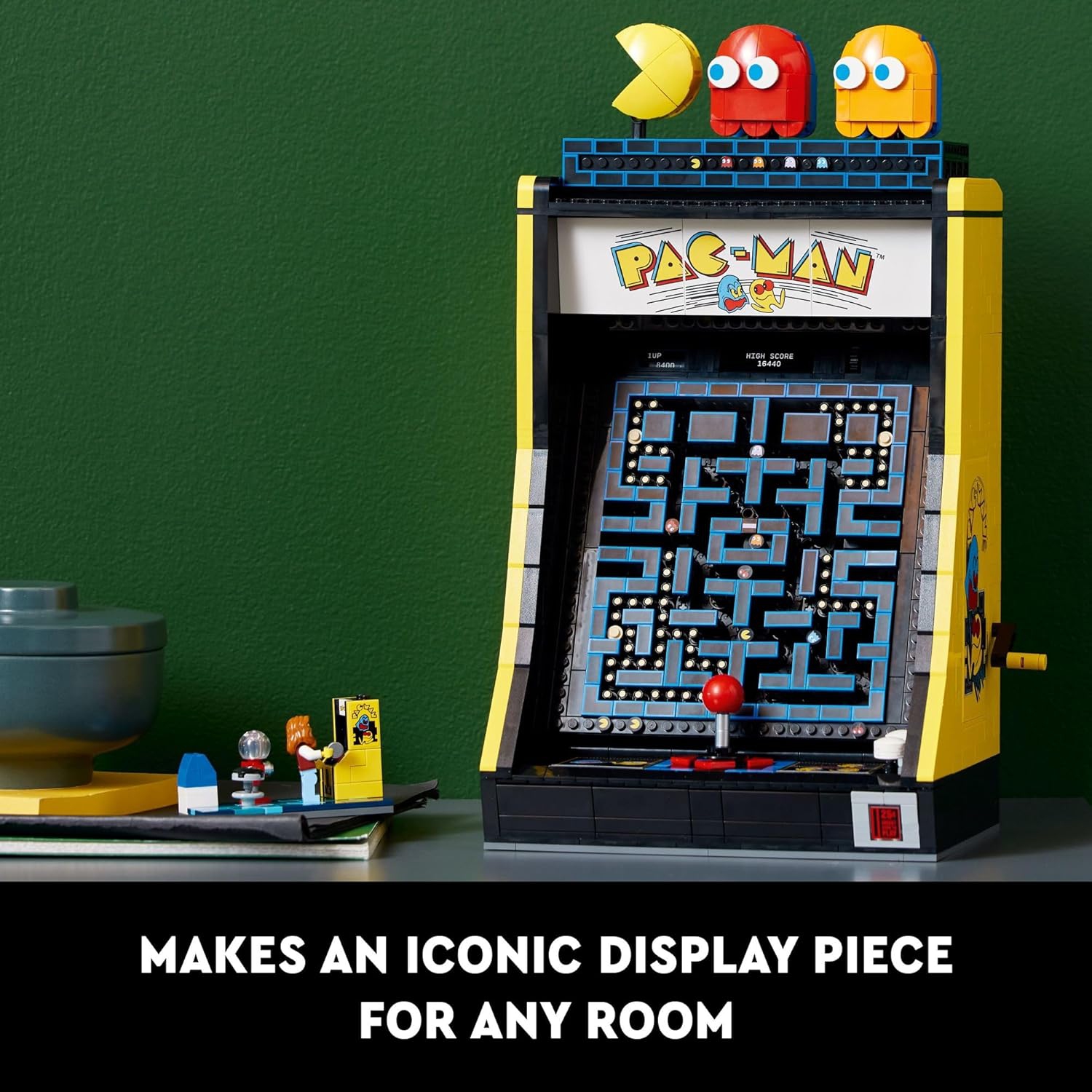 LEGO Icons&nbsp;: Pac-Man Arcade - Ensemble de construction de 2651 pièces [LEGO, #10323]