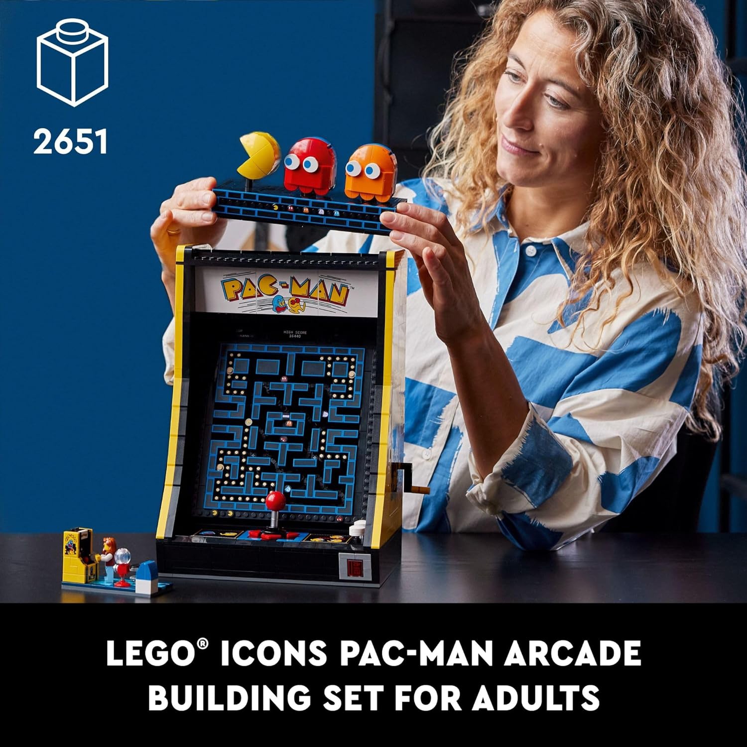 LEGO Icons&nbsp;: Pac-Man Arcade - Ensemble de construction de 2651 pièces [LEGO, #10323]