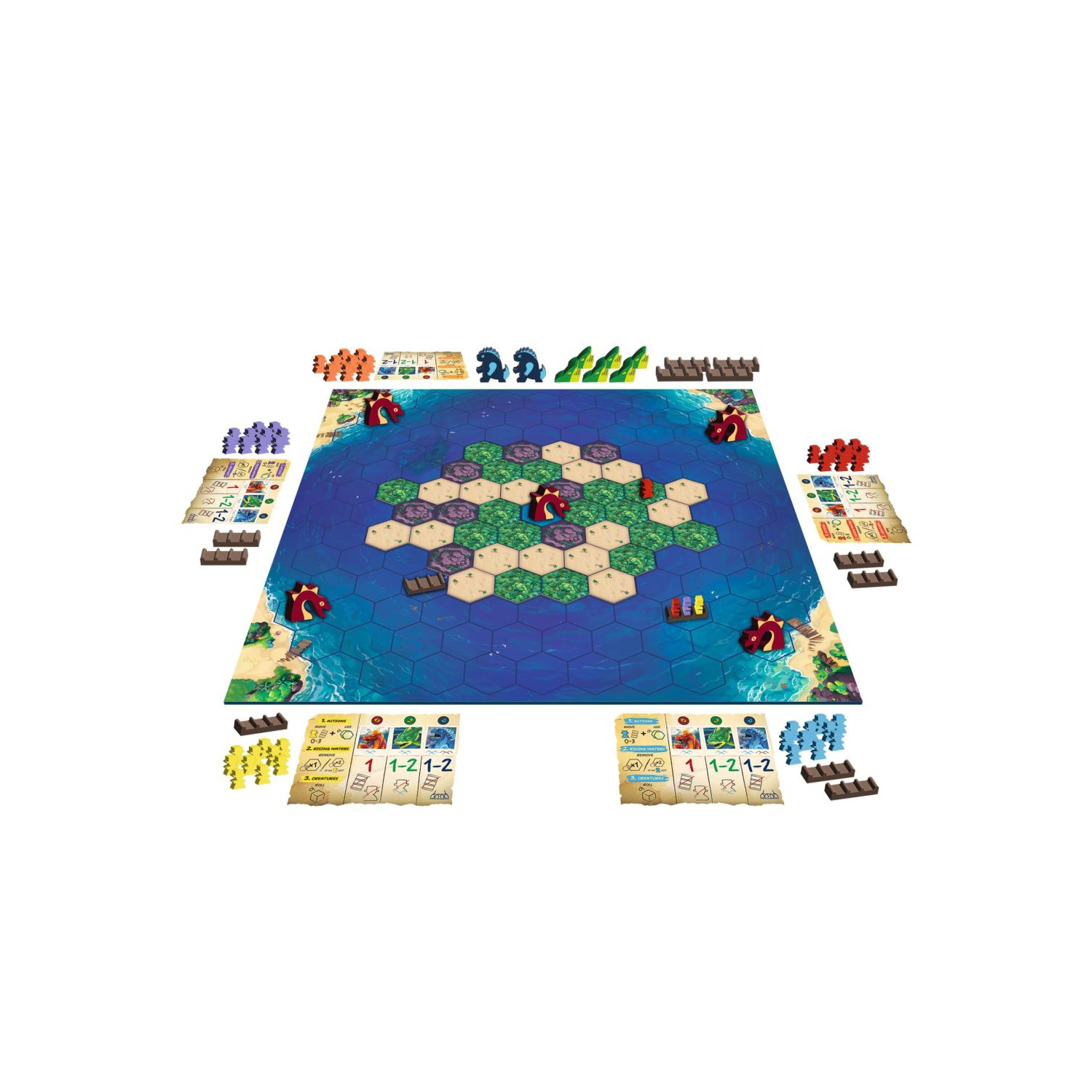 Survive The Island [Board Games, 2-5 Players]