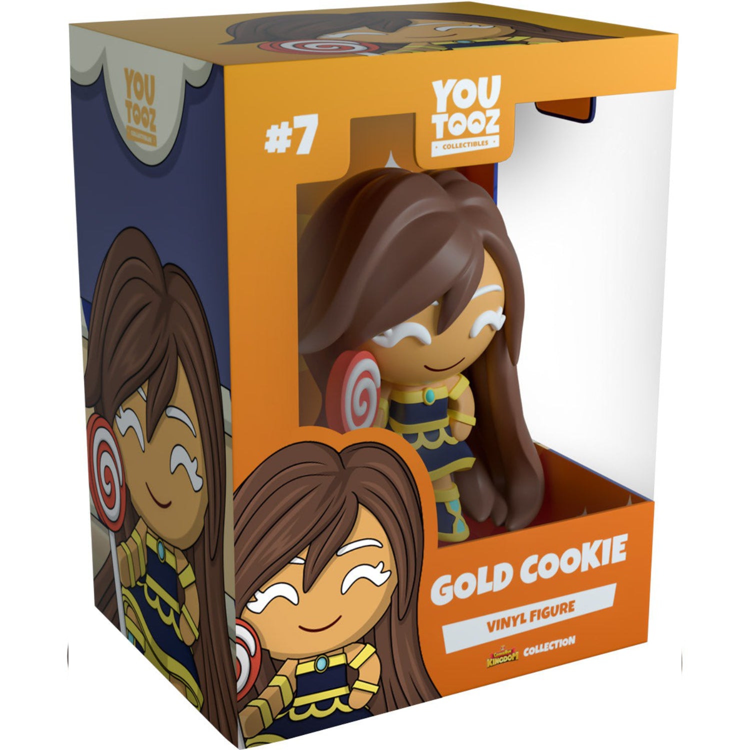 Youtooz: Cookie Run Kingdom Collection [Gold Cookie] Vinyl Figure #7 ...