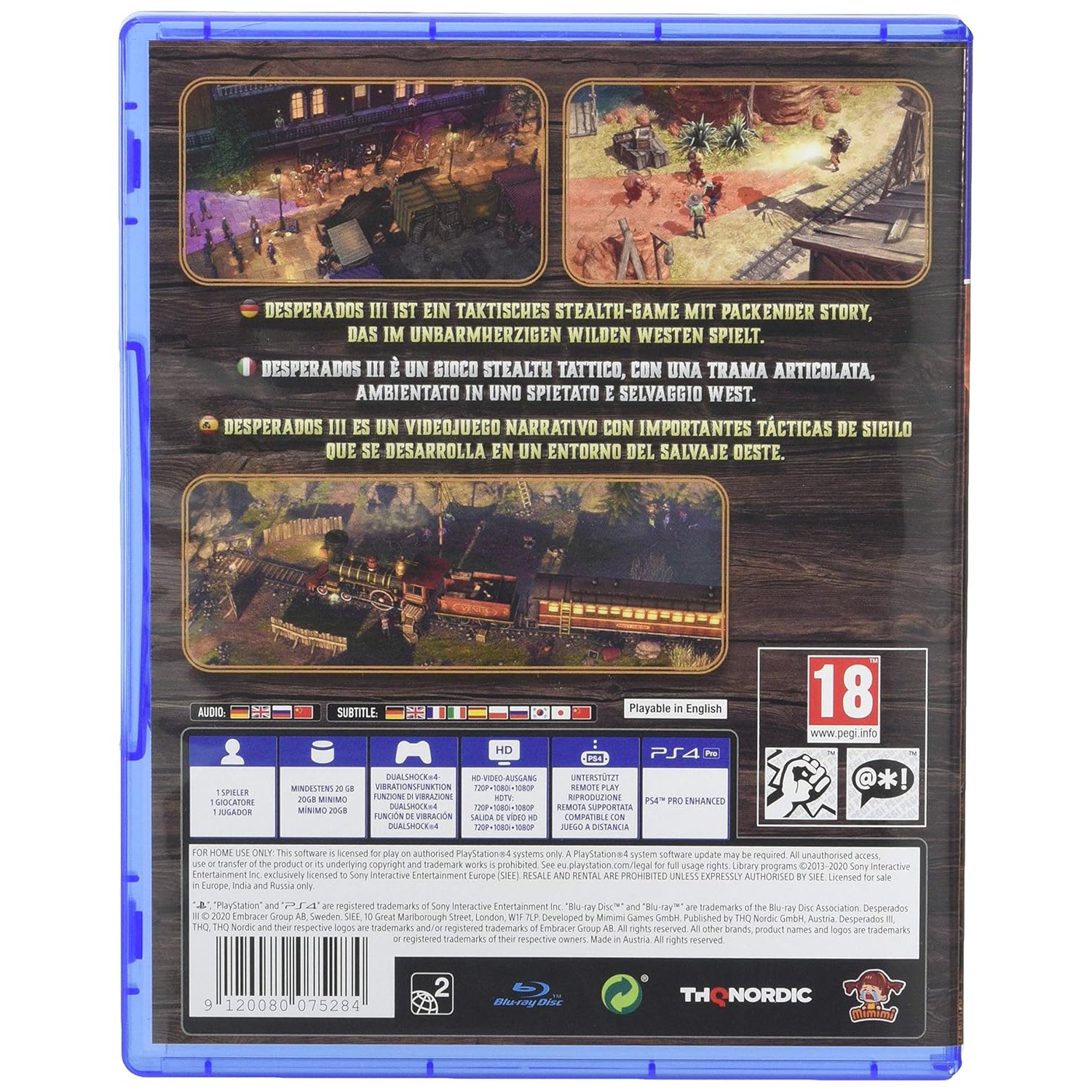 Desperados 3 [PlayStation 4]