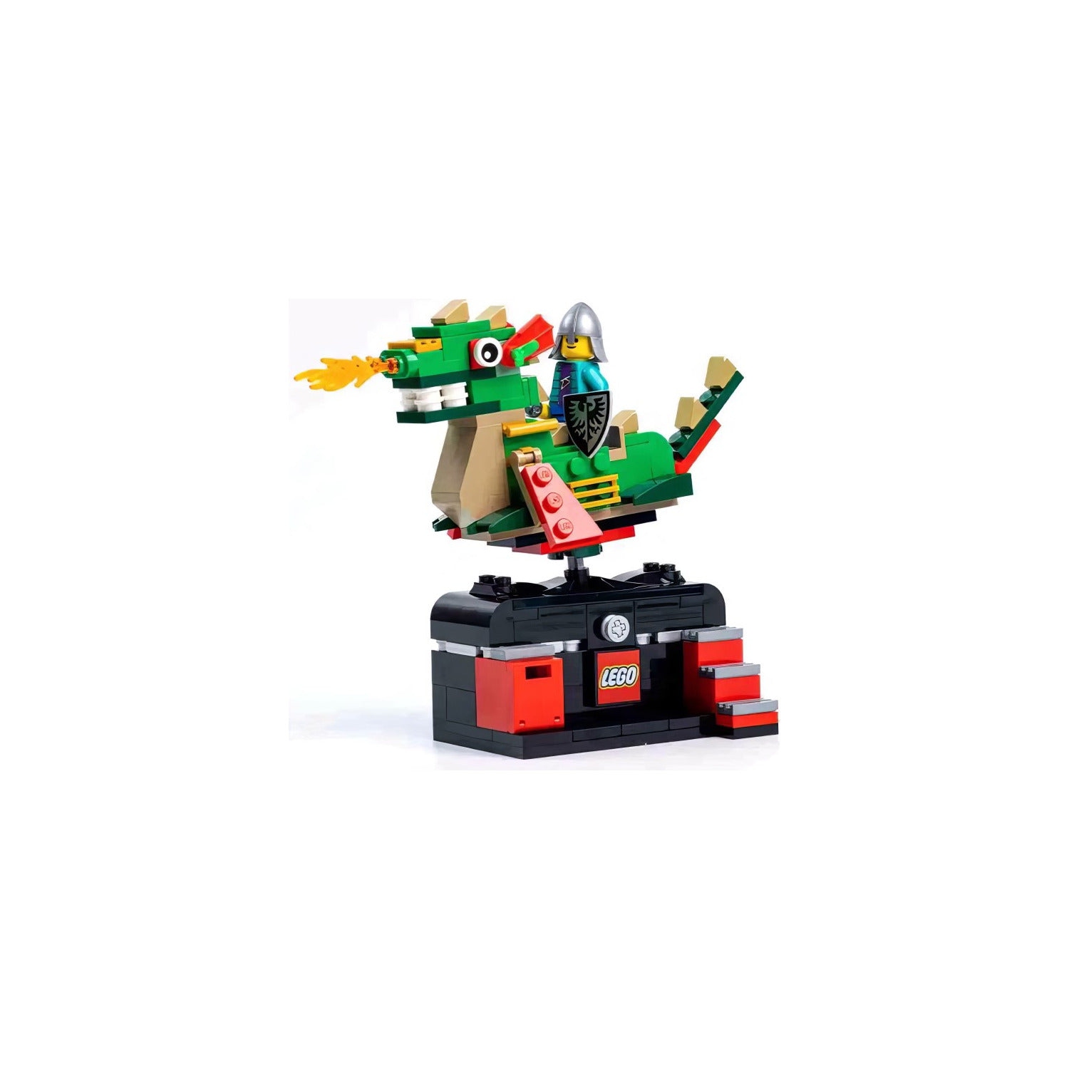 LEGO&nbsp;: L'aventure du dragon de Bricktober 2022 - Ensemble de construction de 168 pièces [LEGO, #6432434]