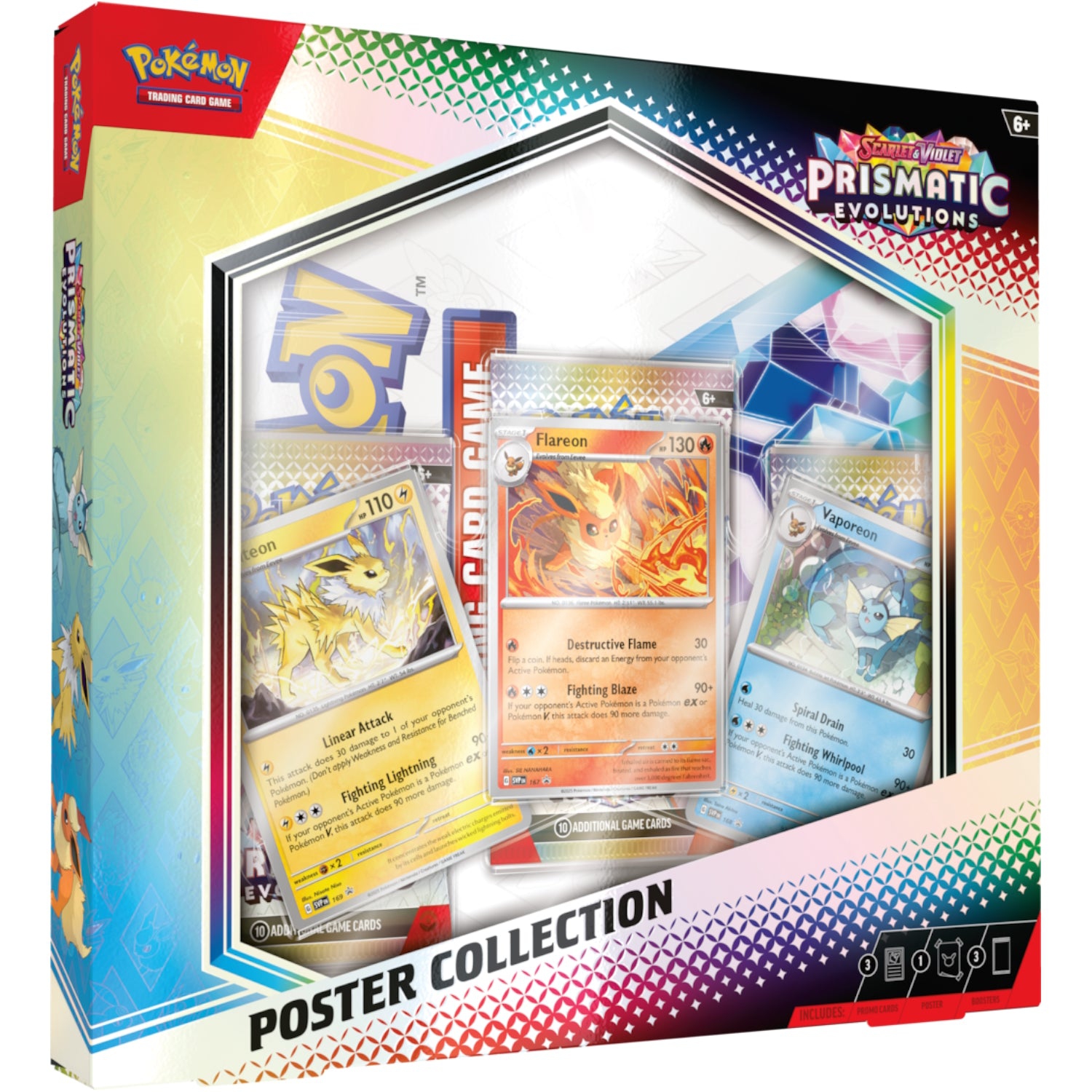 Pokemon TCG: Scarlet & Violet - Prismatic Evolutions Poster Collection