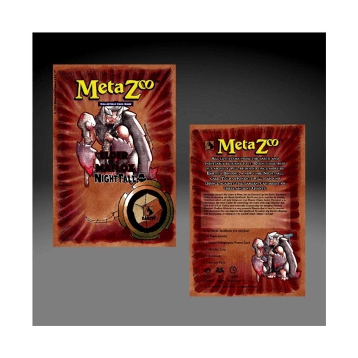 MetaZoo&nbsp;: Nightfall Elder Matrox - 1ᵉʳ Édition Gold
