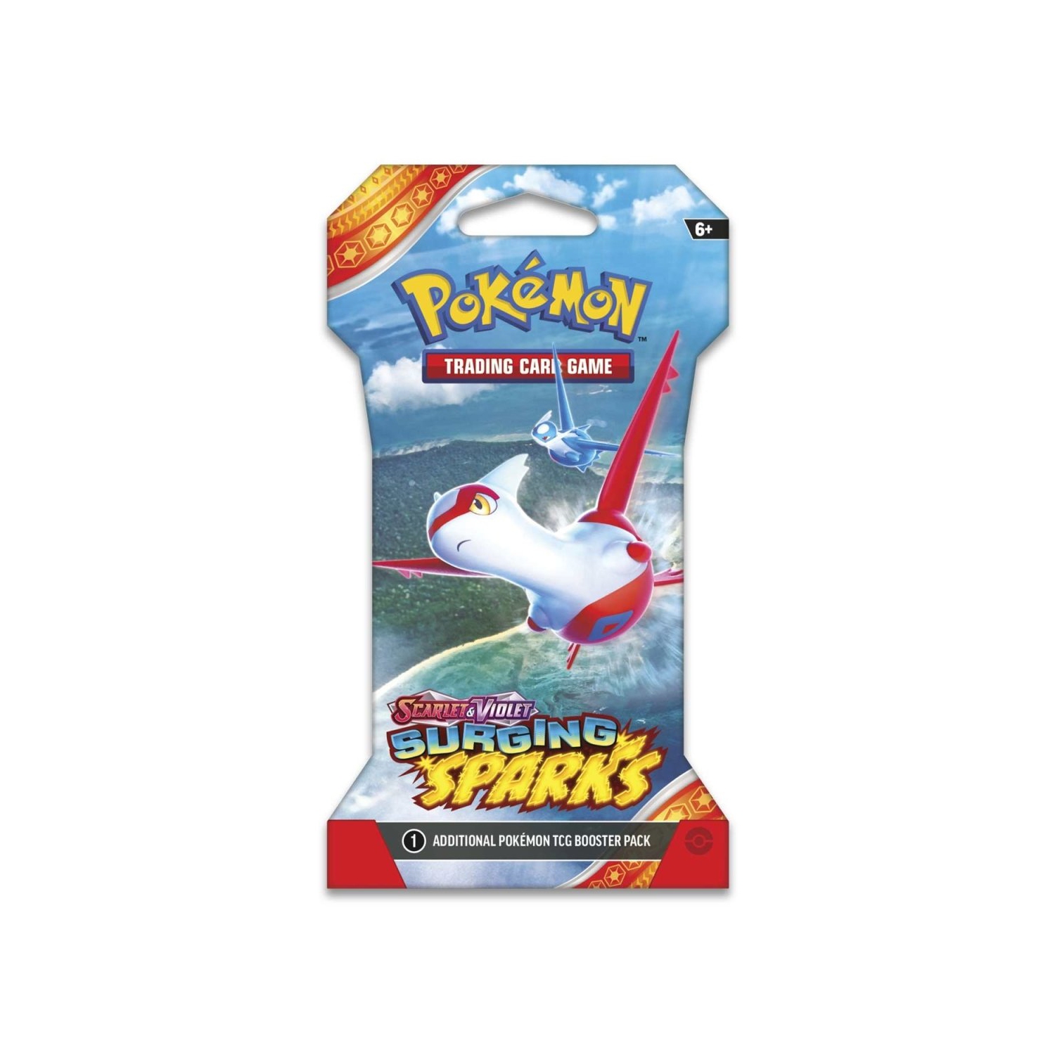 Pokemon TCG: Scarlet & Violet - Surging Sparks Sleeved Booster Pack