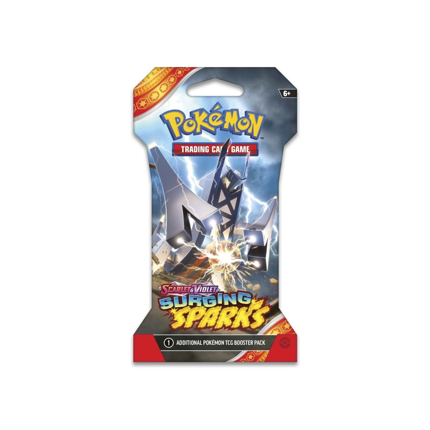 Pokemon TCG: Scarlet & Violet - Surging Sparks Sleeved Booster Pack