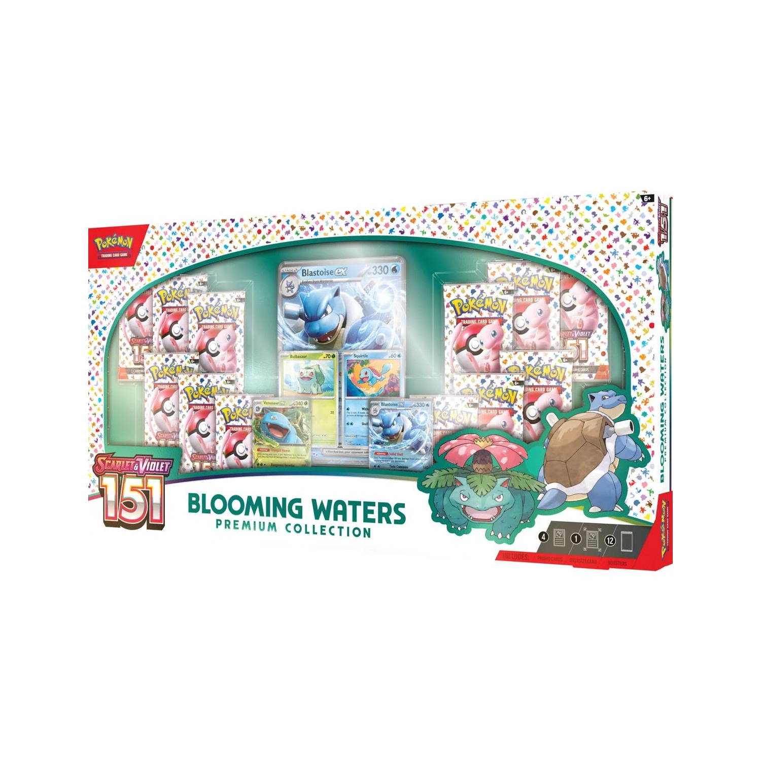 Pokemon TCG: Scarlet & Violet - 151 Blooming Waters Premium Collection