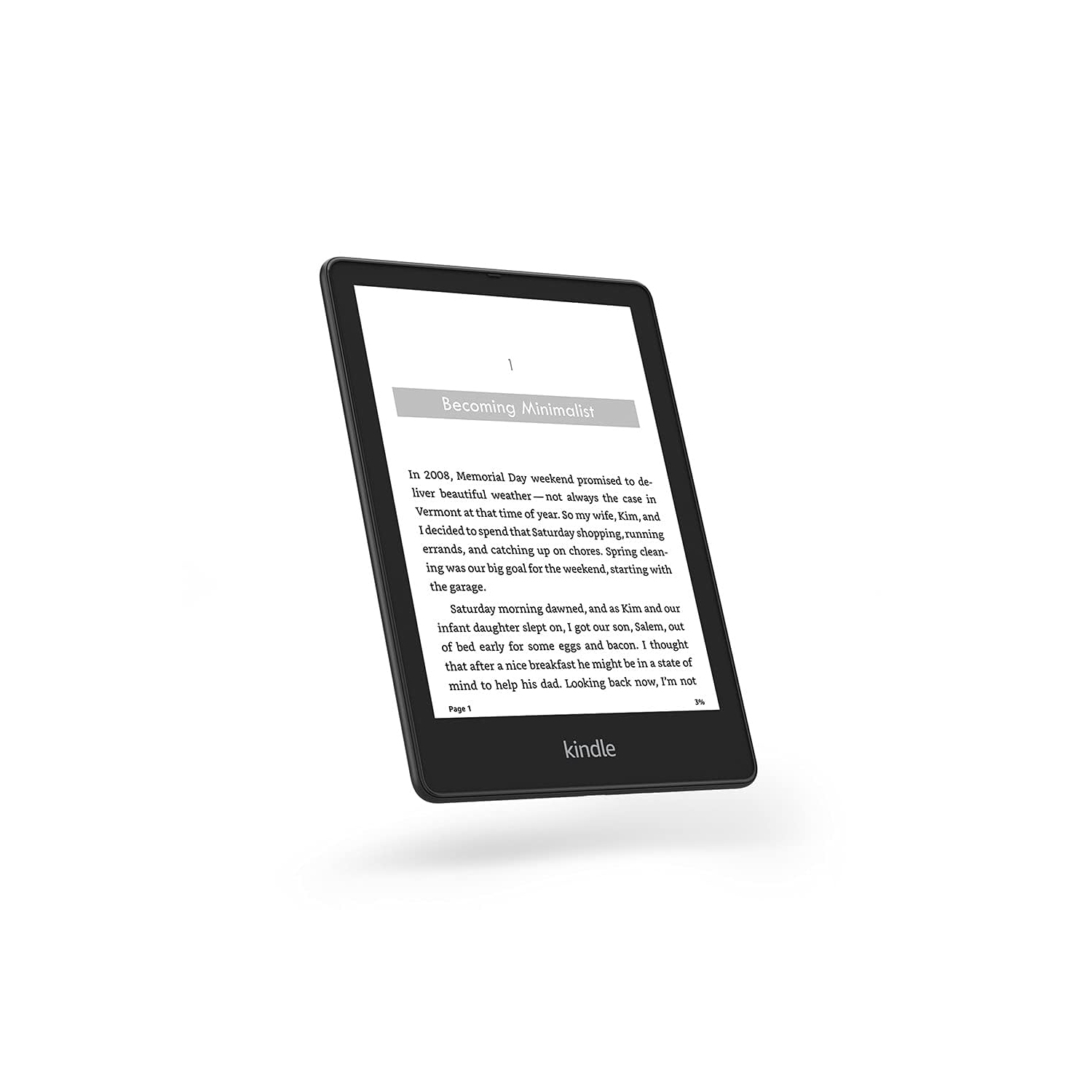 Refurbished - Amazon Kindle Paperwhite - 32GB - Black