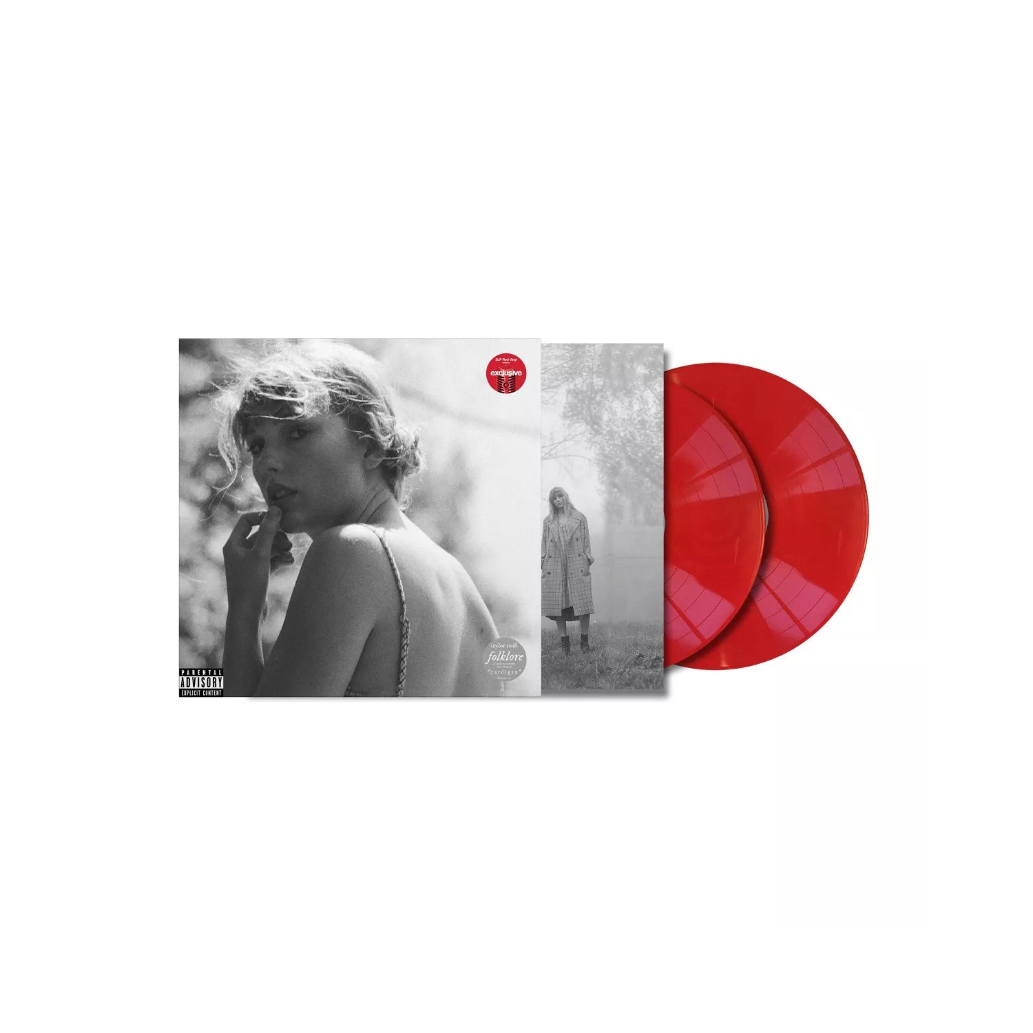 Taylor Swift: Folklore Target Exclusive Red LP [Audio Vinyl]