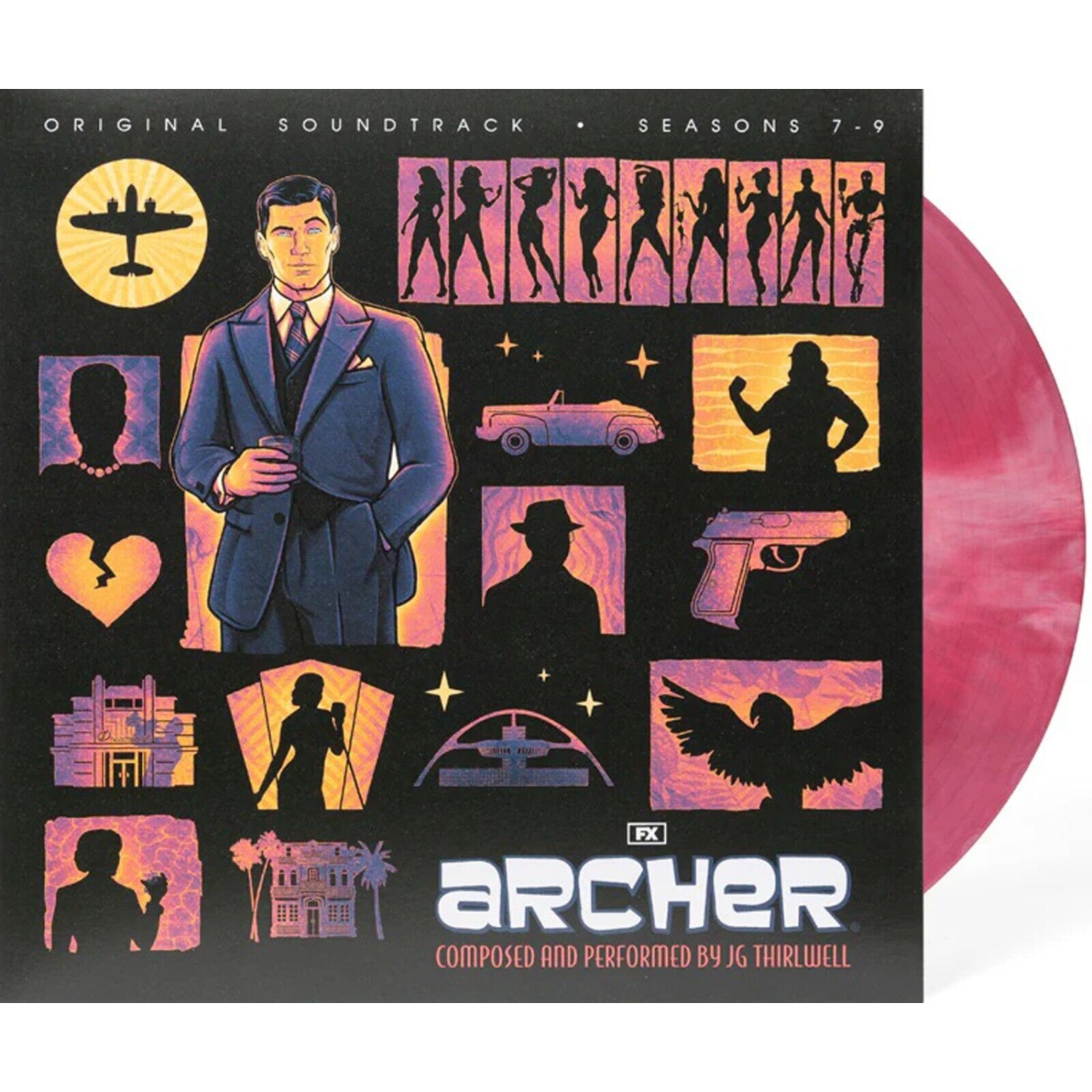 Archer: Seasons 7 - 9 Vinyl Soundtrack [Audio Vinyl]