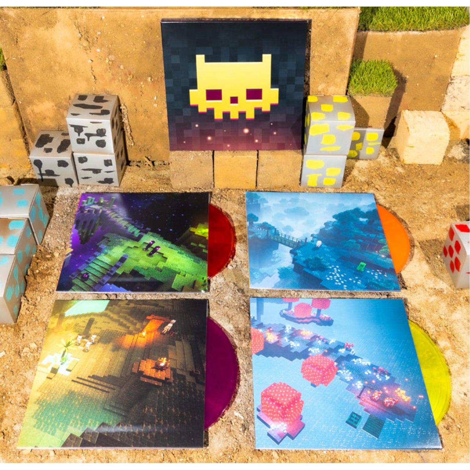 Minecraft Dungeons 4xLP Vinyl Box Set [Audio Vinyl]