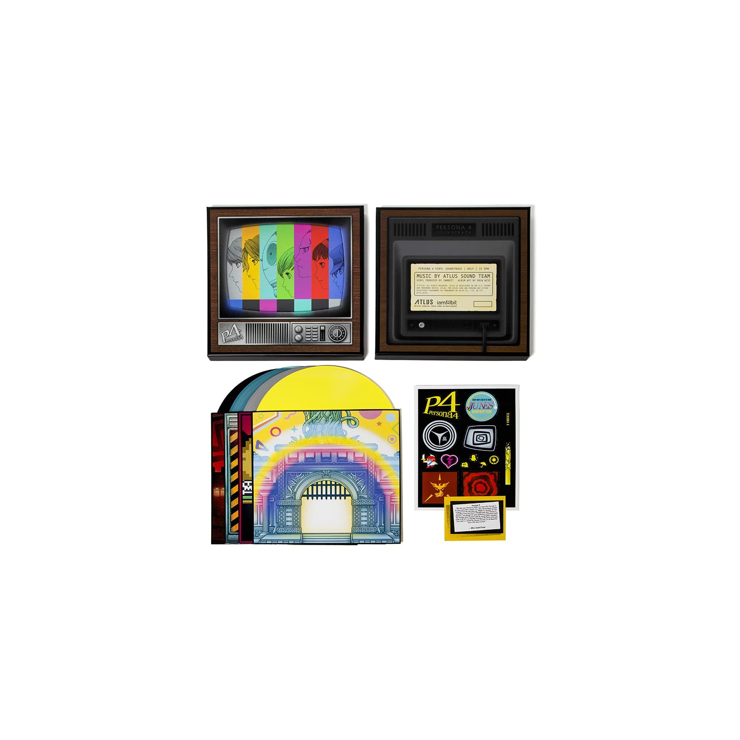 Persona 4: Soundtrack 4xLP [Audio Vinyl]