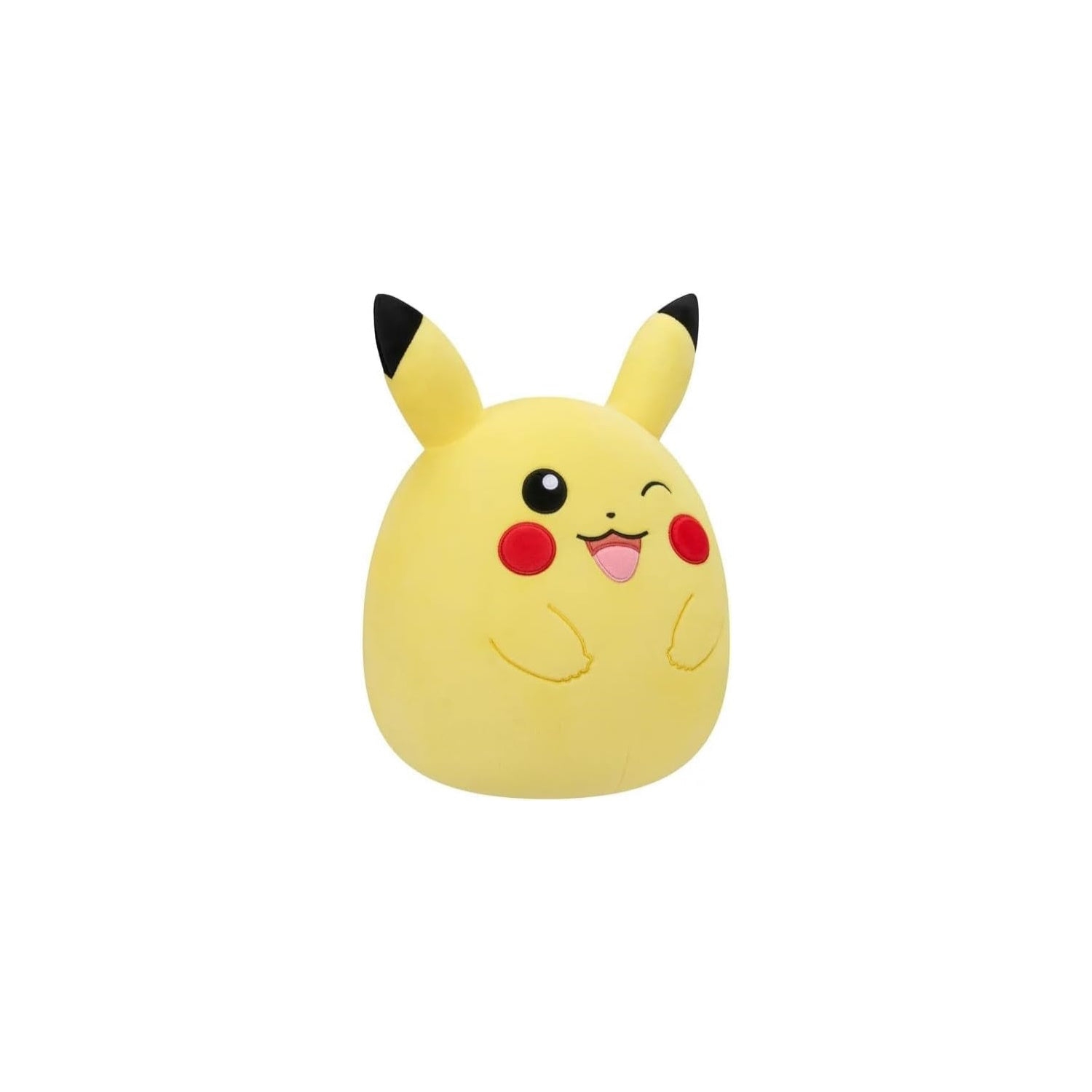 Squishmallow Pokemon Winking Pikachu Plush - 10"