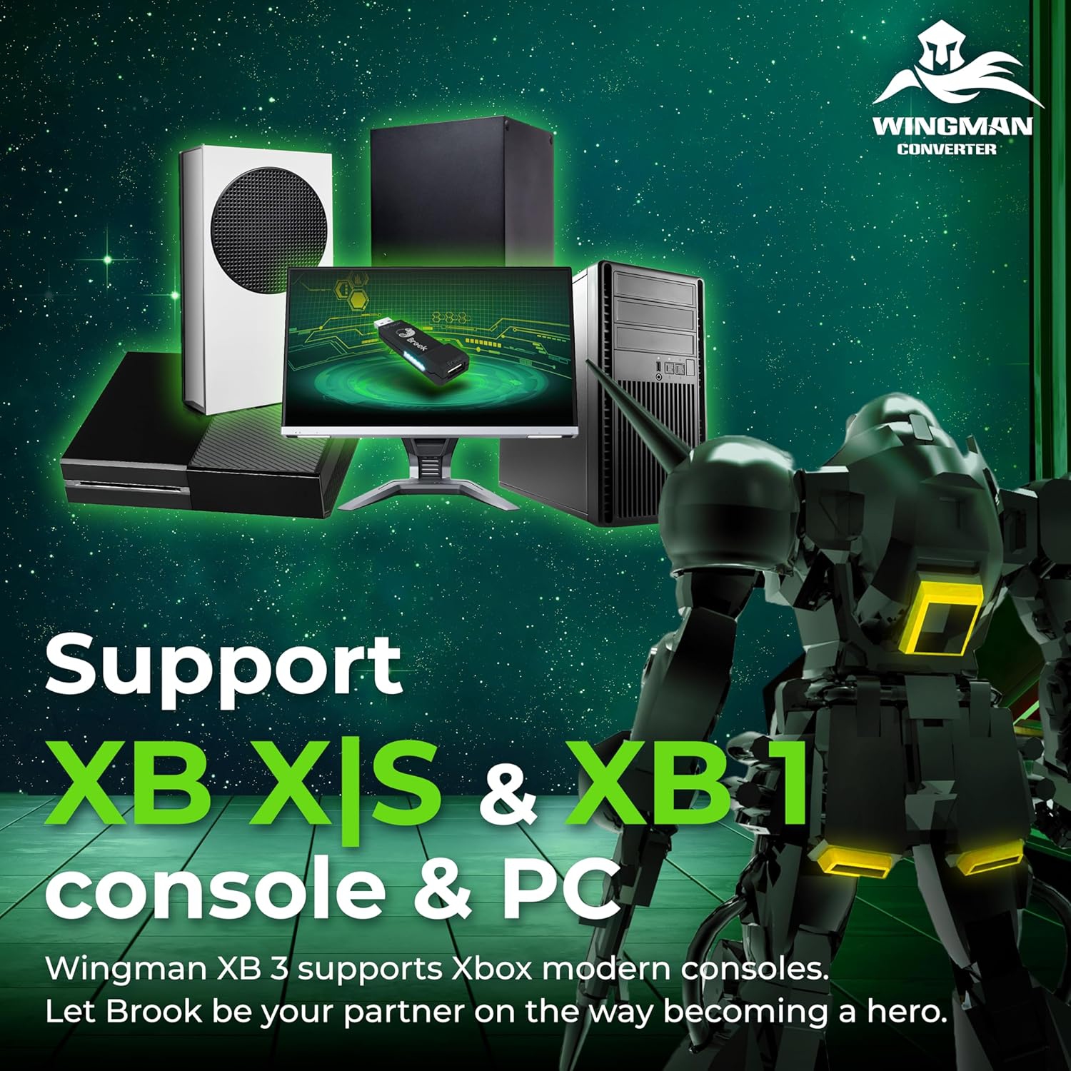 Brook Gaming: Wingman Converter XB 3 [Electronics]