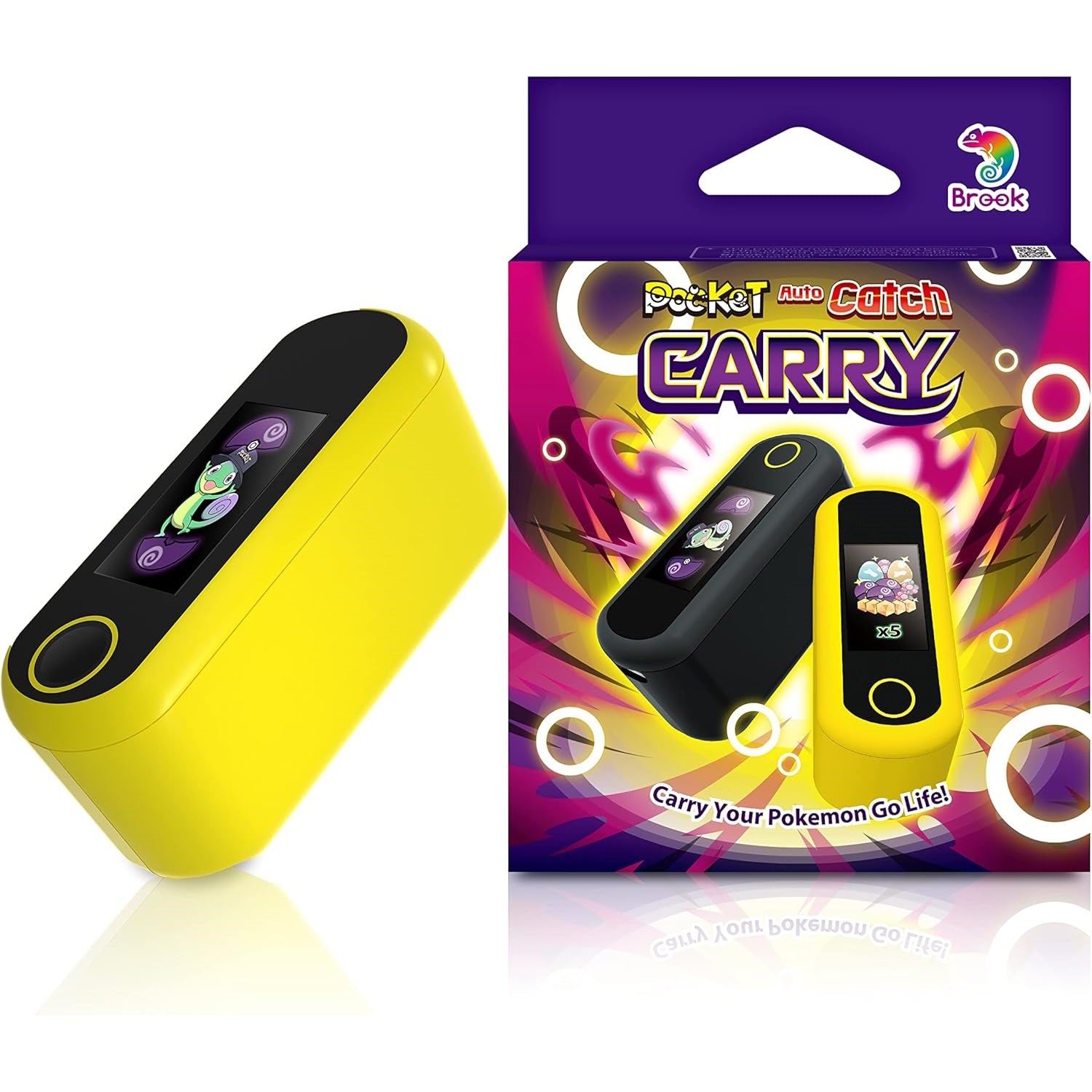 Brook Gaming&nbsp;: Porte-auto Pocket Auto Catch – Jaune