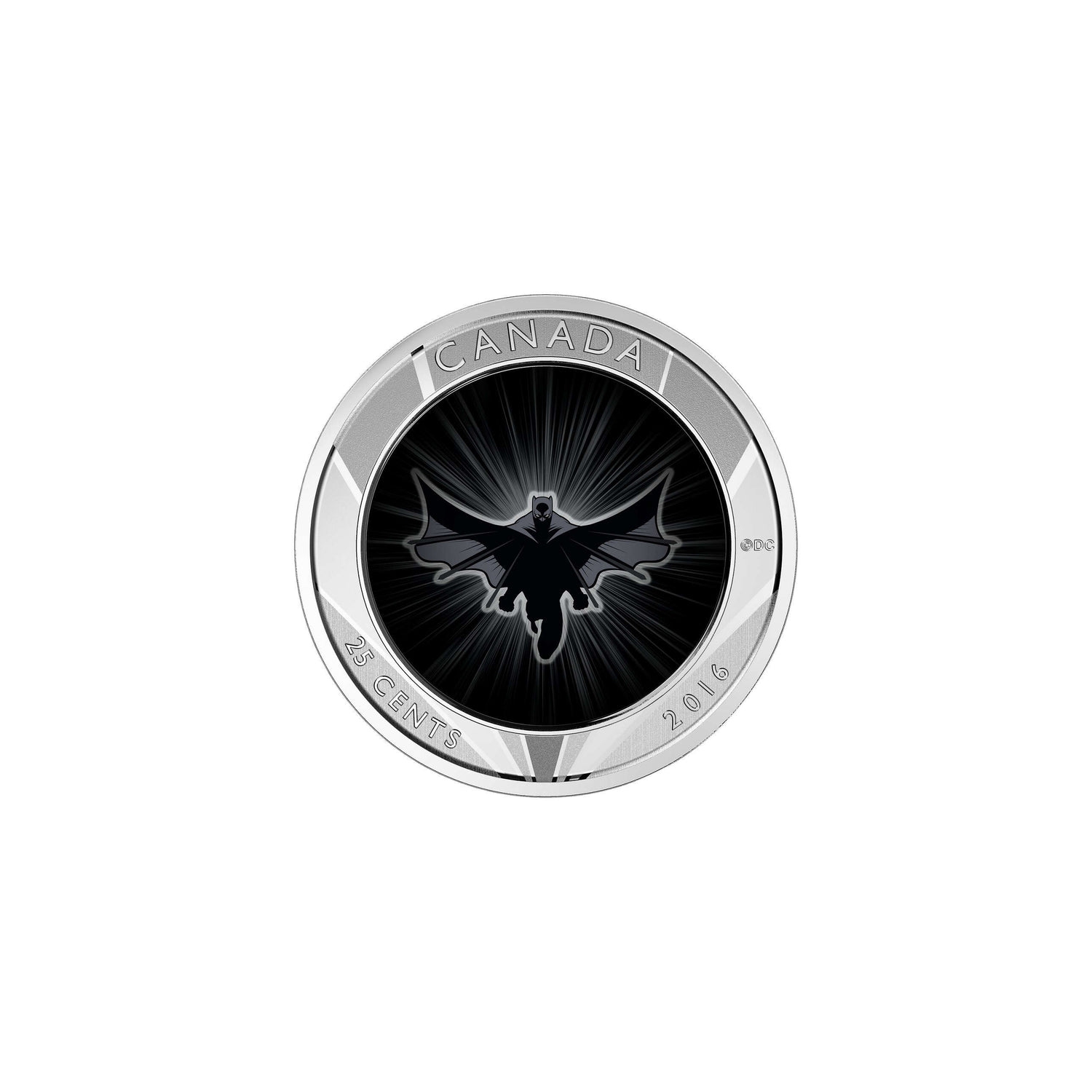 2016 25-Cent Lenticular Coin: Batman vs. Superman Dawn of Justice [Memorabilia]
