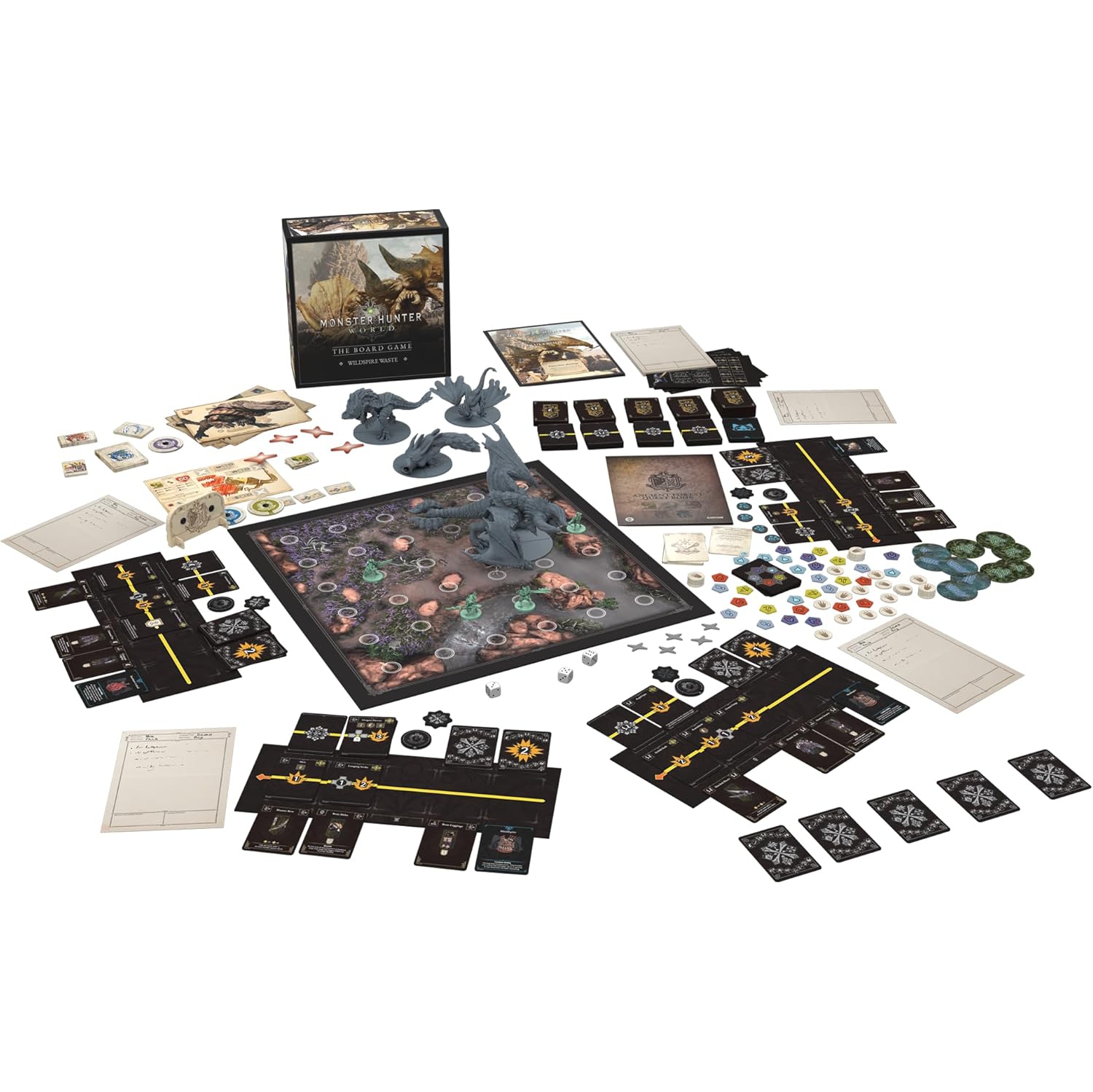 Monster Hunter World: Wildspire Waste [Board Game, 1 - 4 Players]