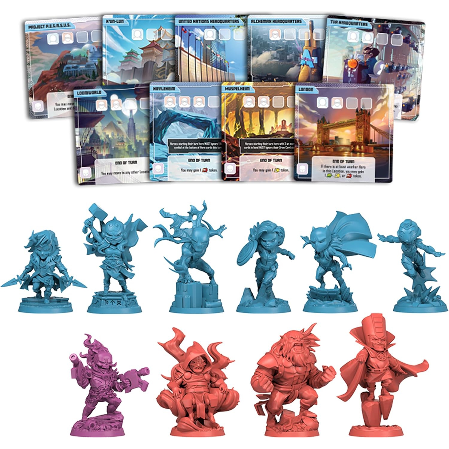 Marvel United: Multiverse Core Box [Board Game, 1 - 4 Players]