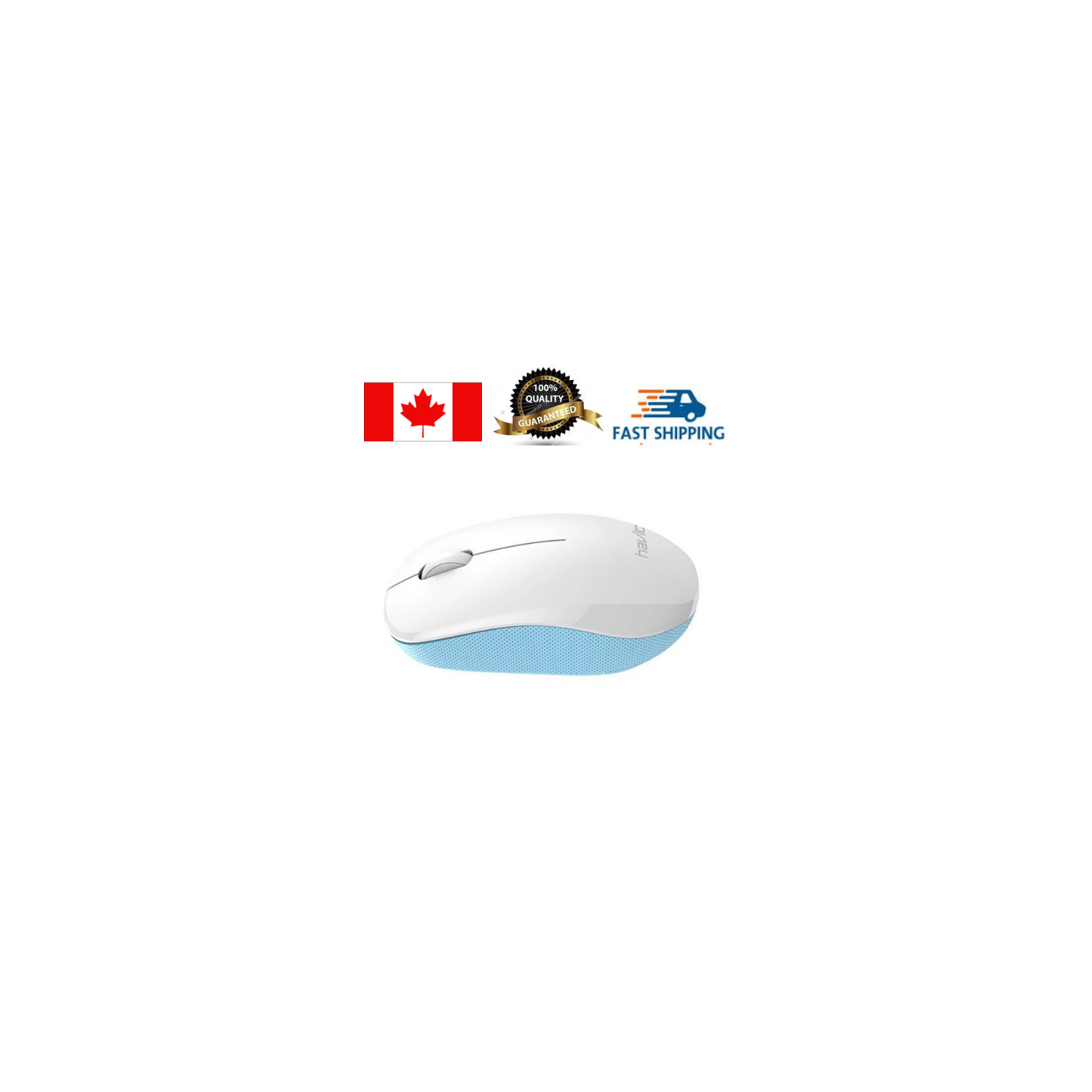 Souris sans fil MS66GT 2,4 GHz de Havit_Blanc