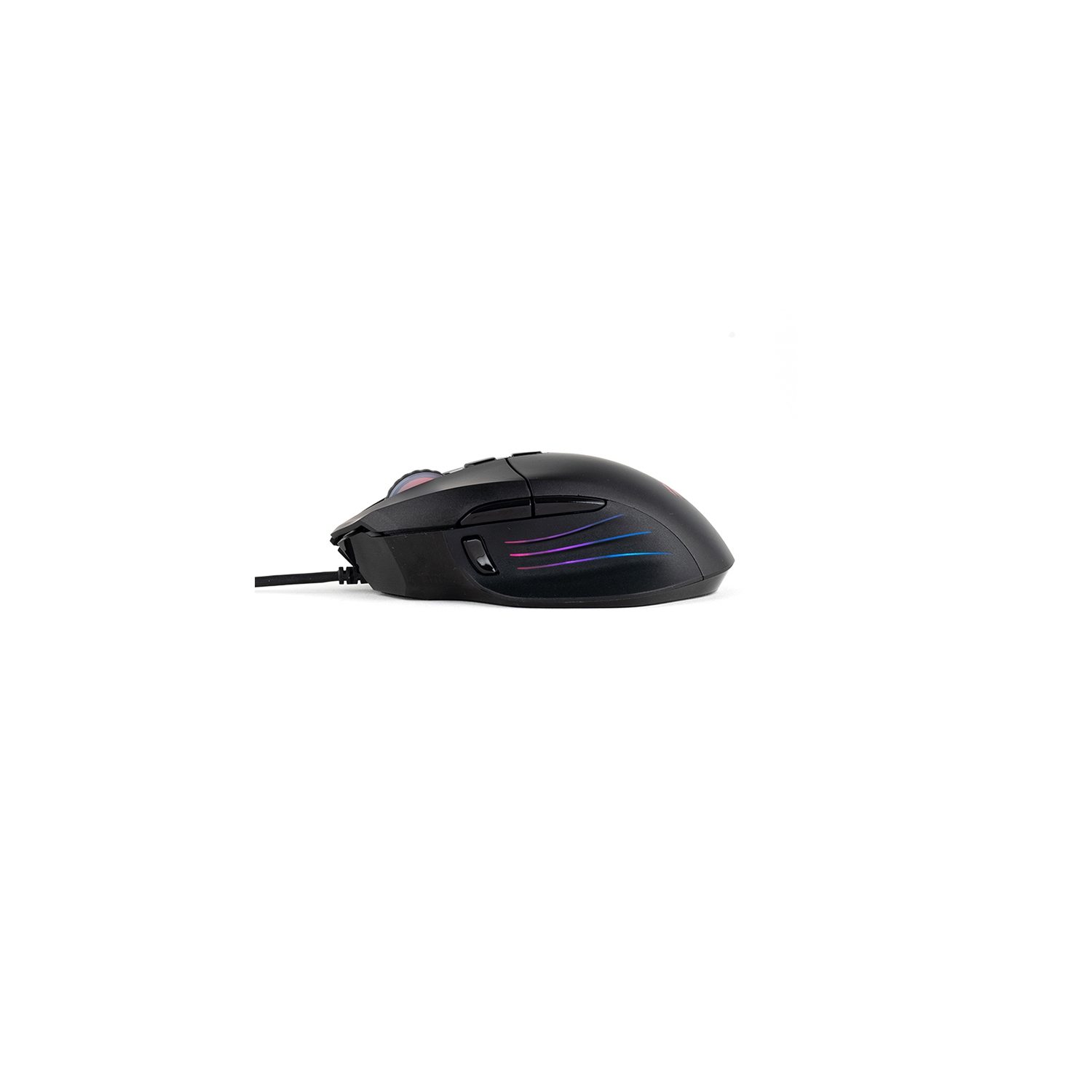 Havit MS1013 Wired RGB colorful breathing light, Six gears up to 10000DPI, 8 Buttons gaming mouse_Black