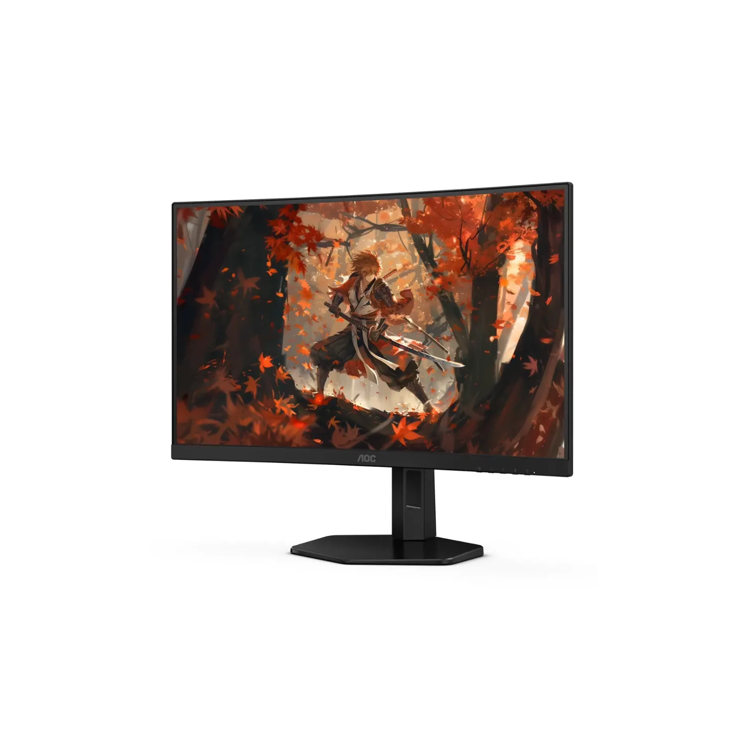 AOC C27G4X, 27" Curved Gaming Monitor, Full HD 1080p, 180Hz Refresh Rate, 0.5ms Response Time, VA Panel, HDR10, FreeSync, HDMI & DisplayPort, Black