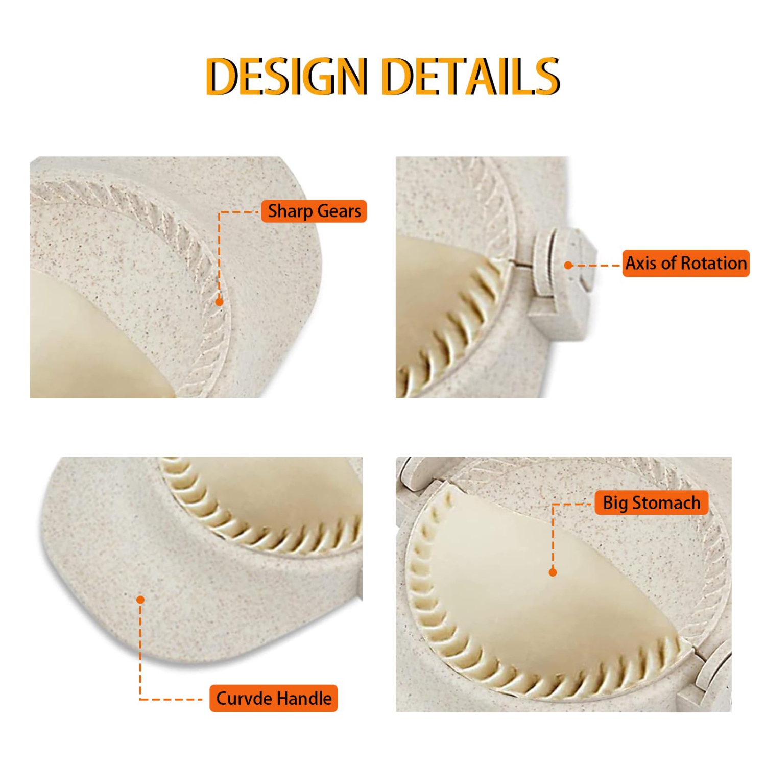 Dumpling Maker Kit, 3-Pack Dumpling Making Tools, Various Sizes Dumpling Mold Set with Dough Cutter for Kitchen