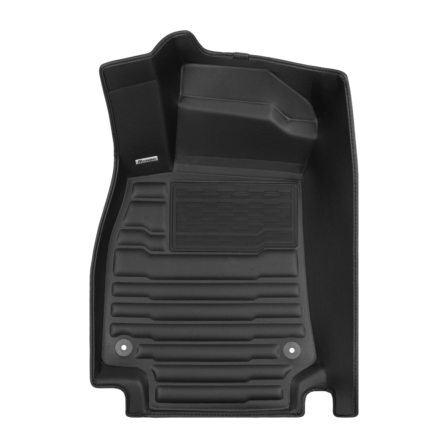 Tapis TuxMat - Pour les modèles Corvette 2007-2013 de Chevrolet - Tapis d'auto personnalisés - Couverture maximale, toutes saisons, mesuré au laser -