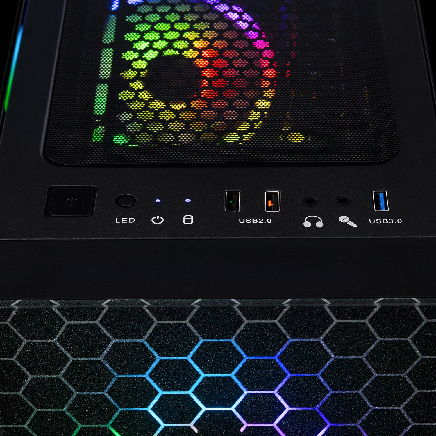 CLX SET Gaming Desktop - AMD Ryzen 5 8600G 4.3GHz 6-Core Processor, 16GB DDR5 Memory, 760M 2GB Shared Graphics, 500GB SSD, WiFi, Windows 11 Home