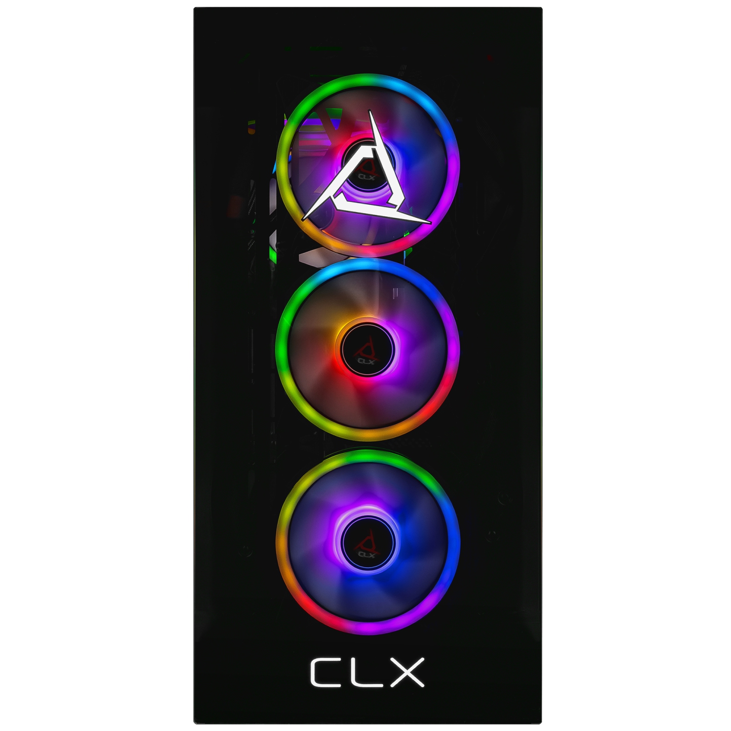CLX SET Gaming Desktop - Liquid Cooled AMD Ryzen 7 9700X 3.8GHz 8-Core Processor, 32GB DDR5 Memory, RTX 5060 Ti 16GB GDDR7 Graphics, 2TB SSD, WiFi,